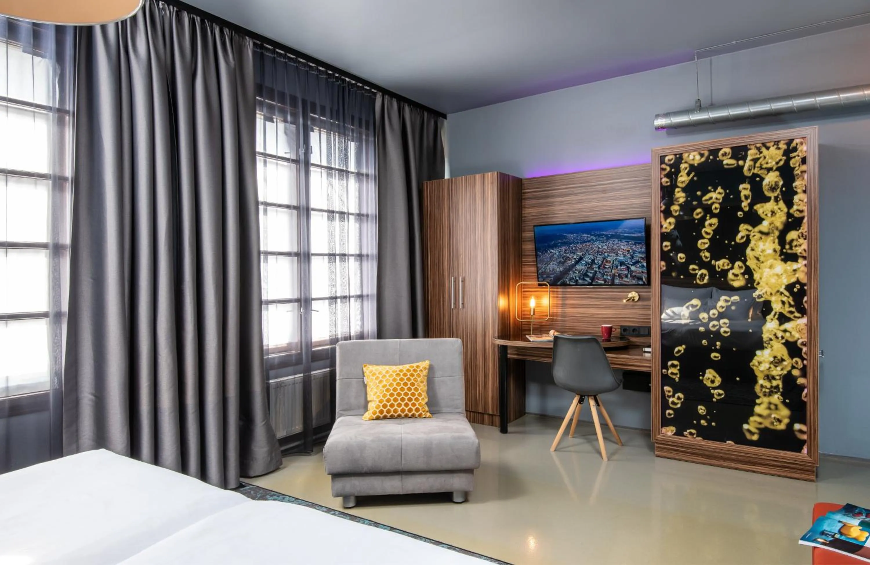 Space Quadruple in NYX Hotel Prague by Leonardo Hotels