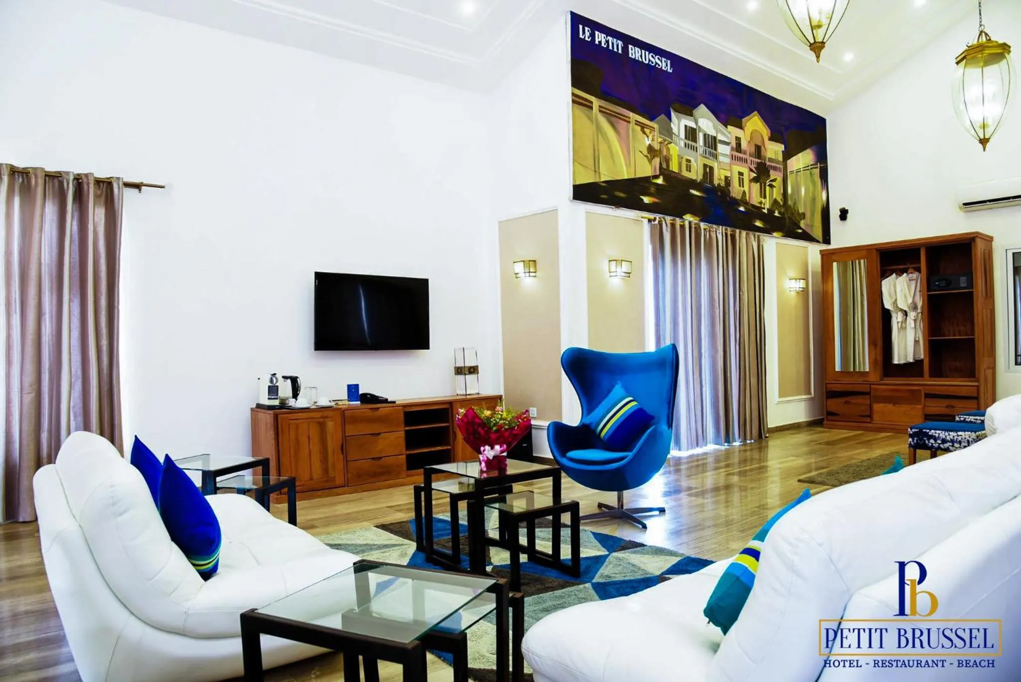 Deluxe King Suite in Hotel Petit Brussel