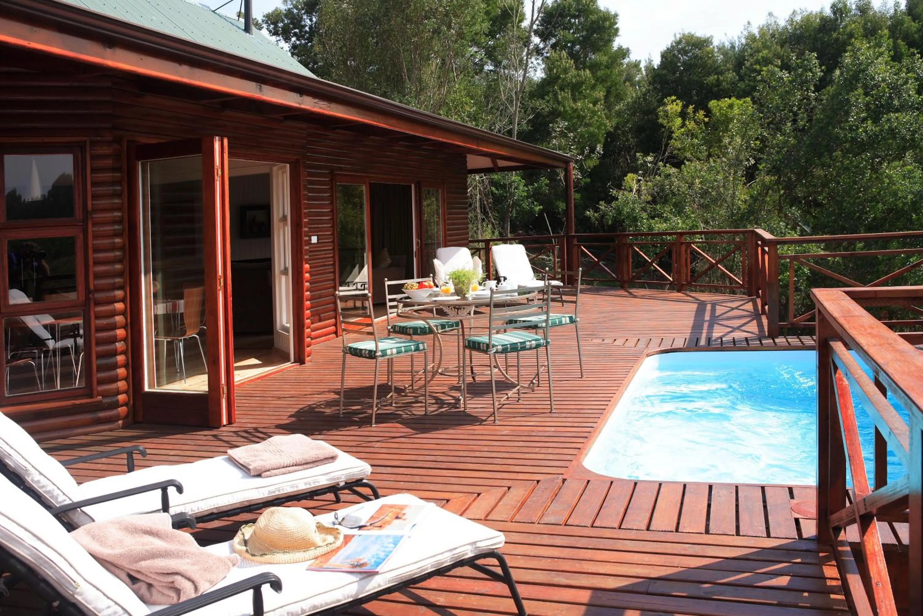 Luxury Two-Bedroom Chalet with Private Pool in The Fernery Lodge & Spa