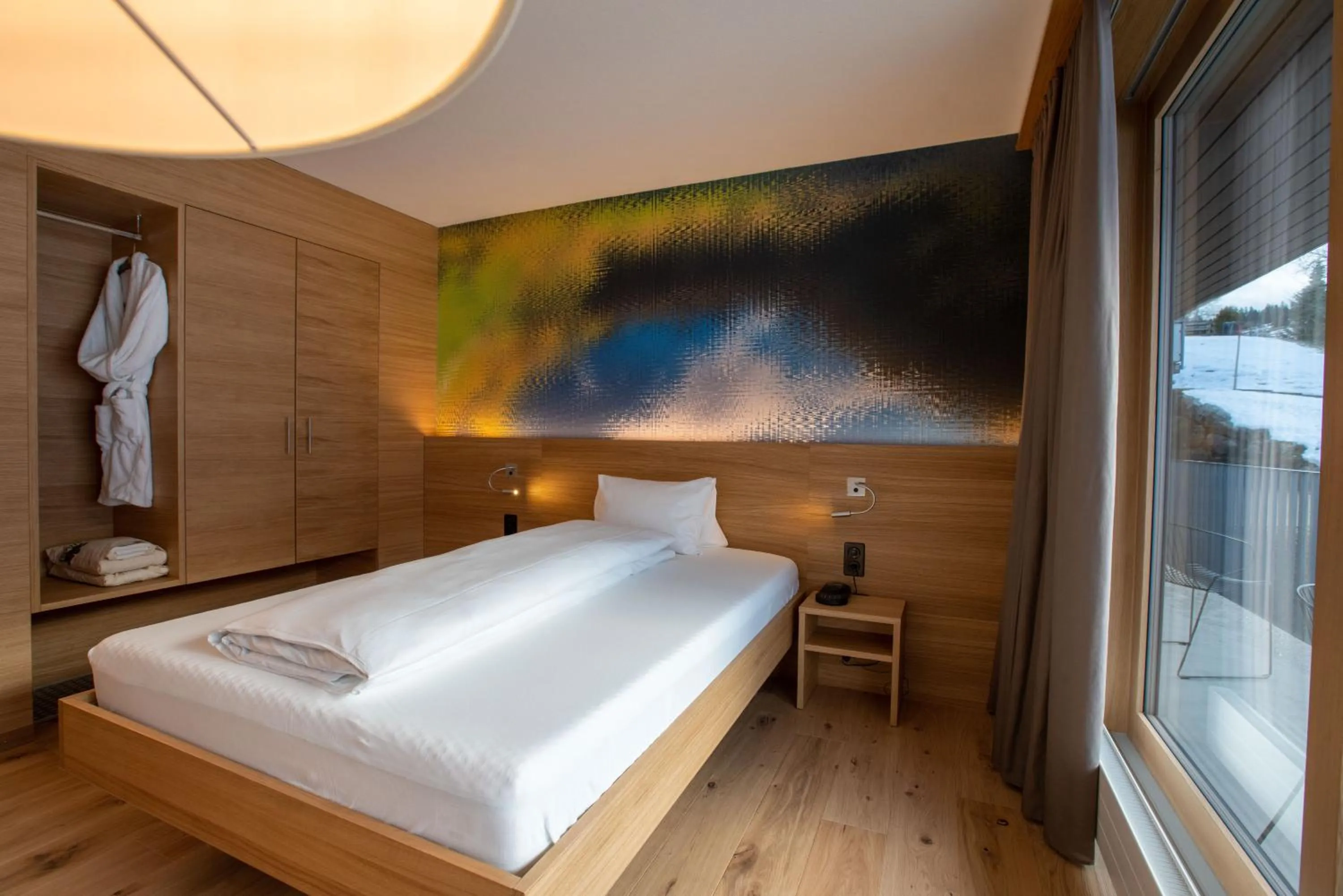 Deluxe Single Room with Balcony in Hotel Stump's Alpenrose