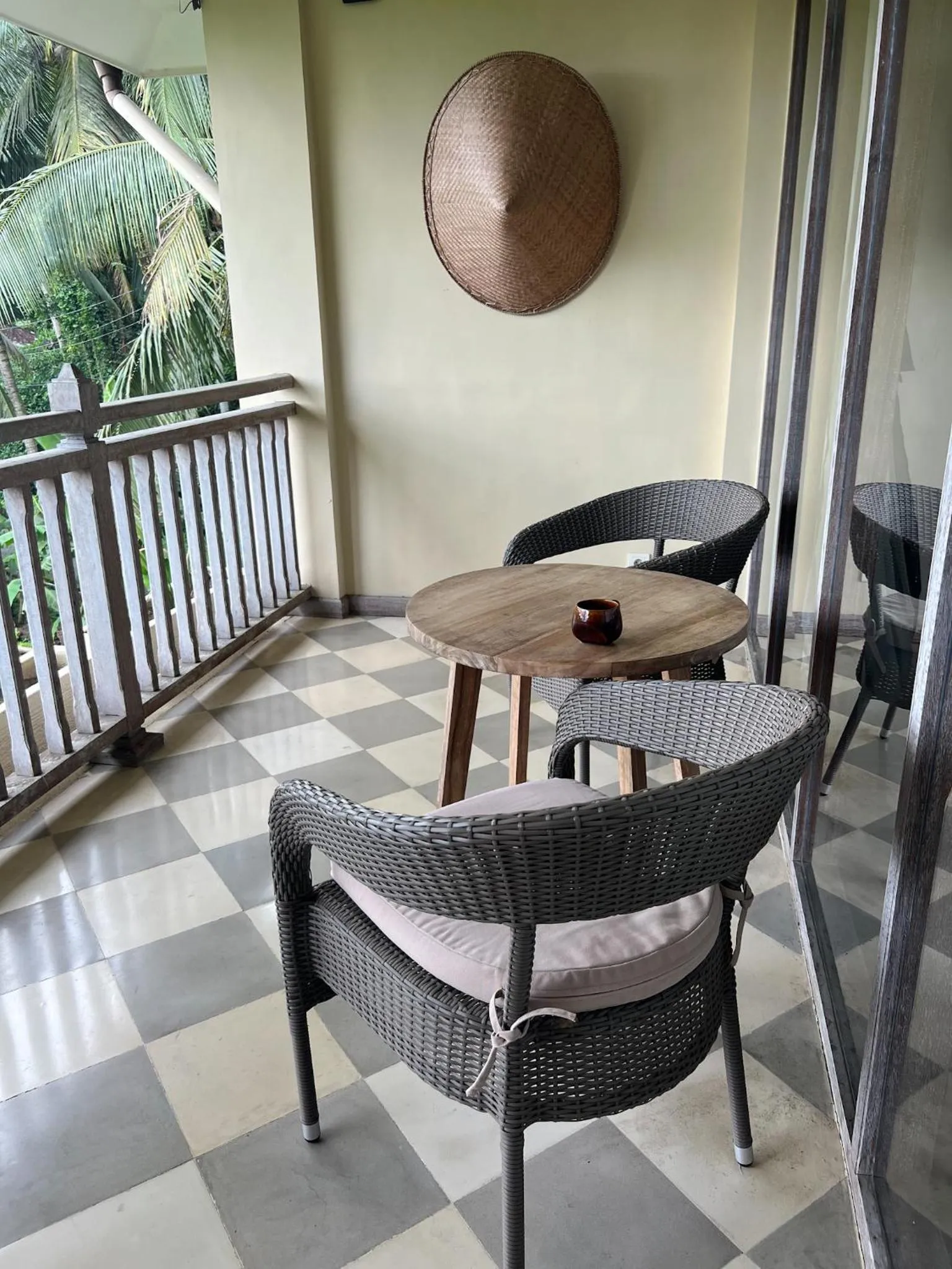 Deluxe Connecting Room with Rice Field View in MATHIS Retreat Ubud