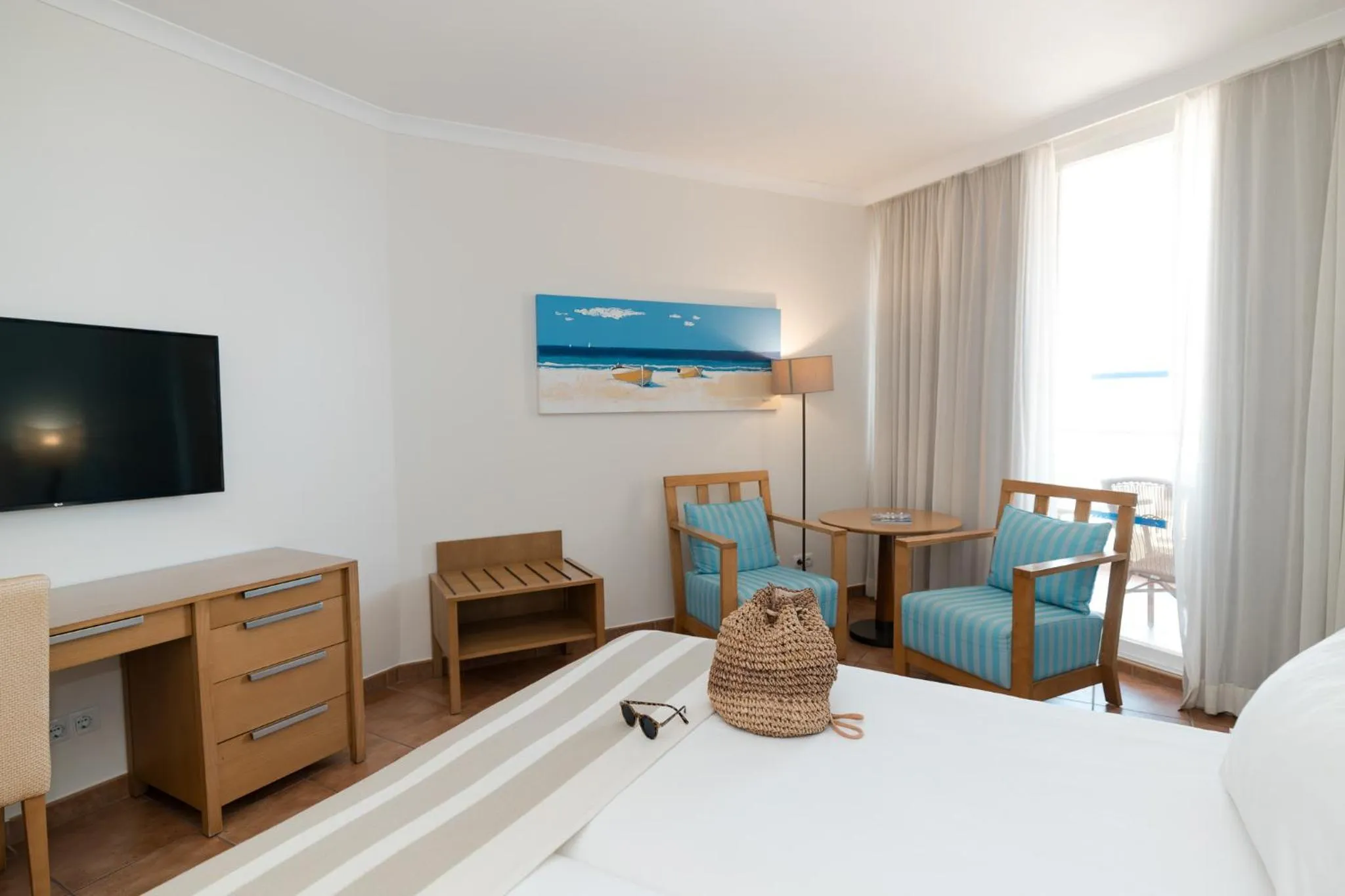 Double or Twin Room with Side Sea View in Pestana Viking Beach & SPA Resort