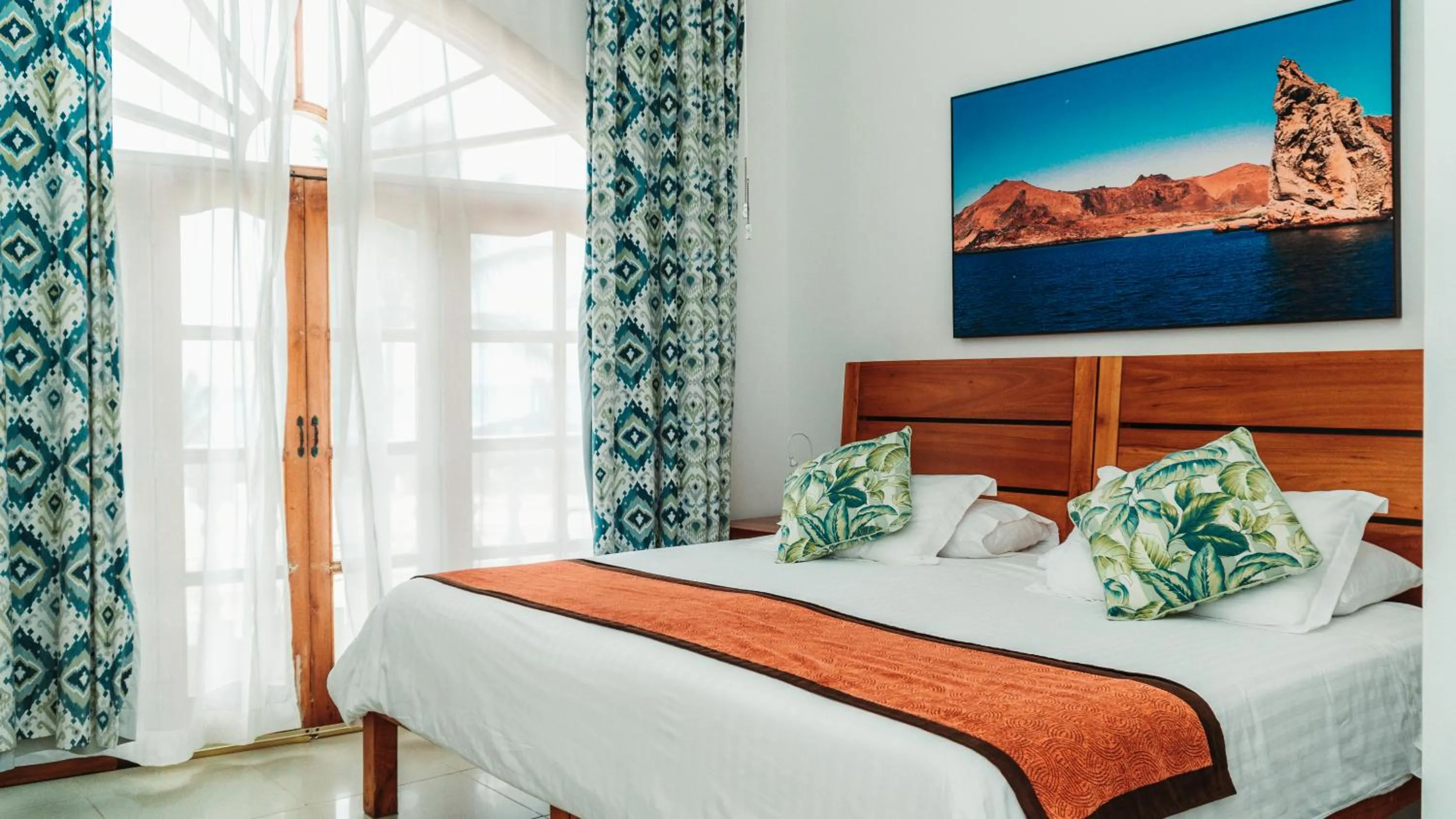 Deluxe Double Room with Side Sea View in Hotel Albemarle Galapagos Beachfront