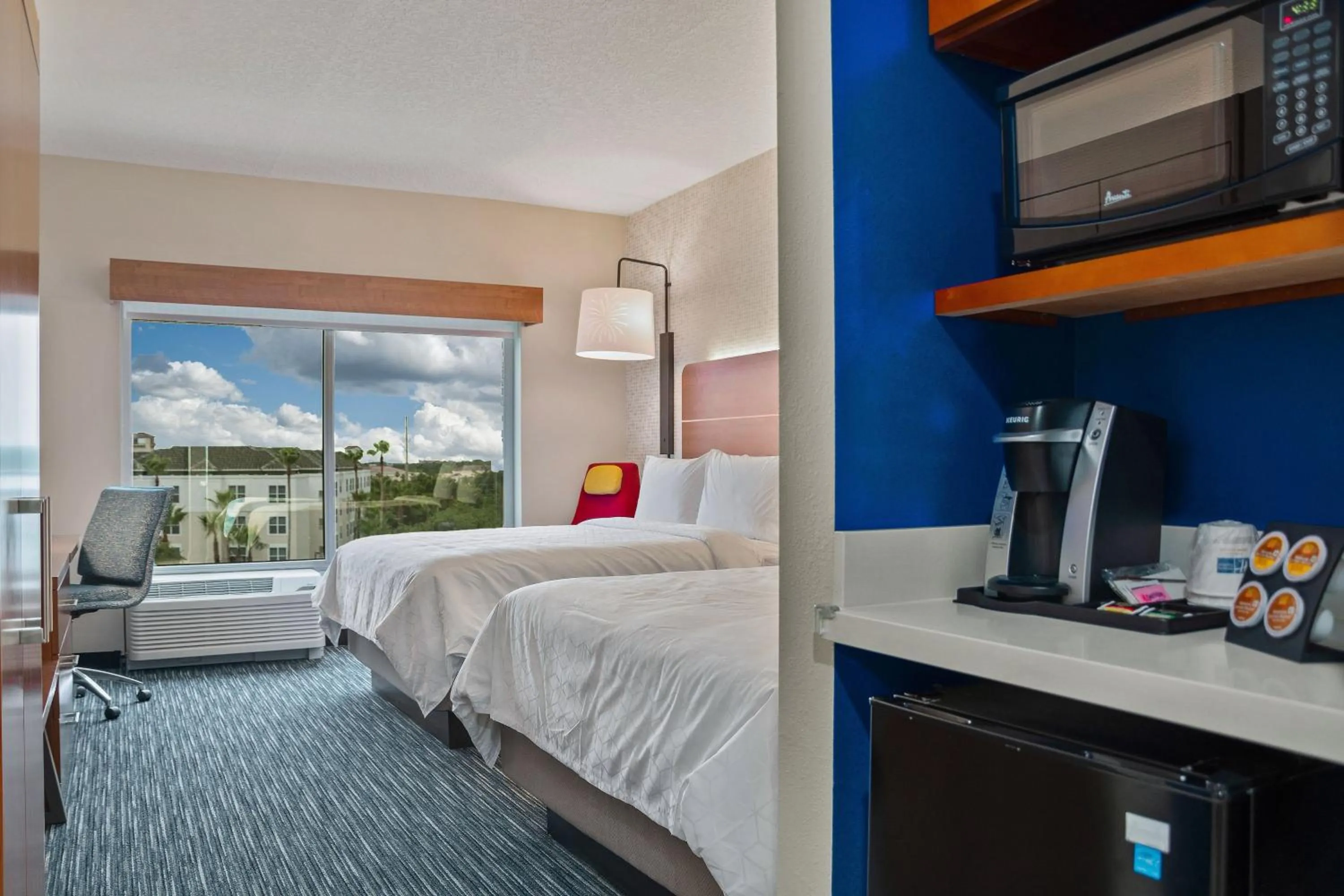 Standard Room with Two Queen Beds in Holiday Inn Express & Suites Orlando- Lake Buena Vista by IHG