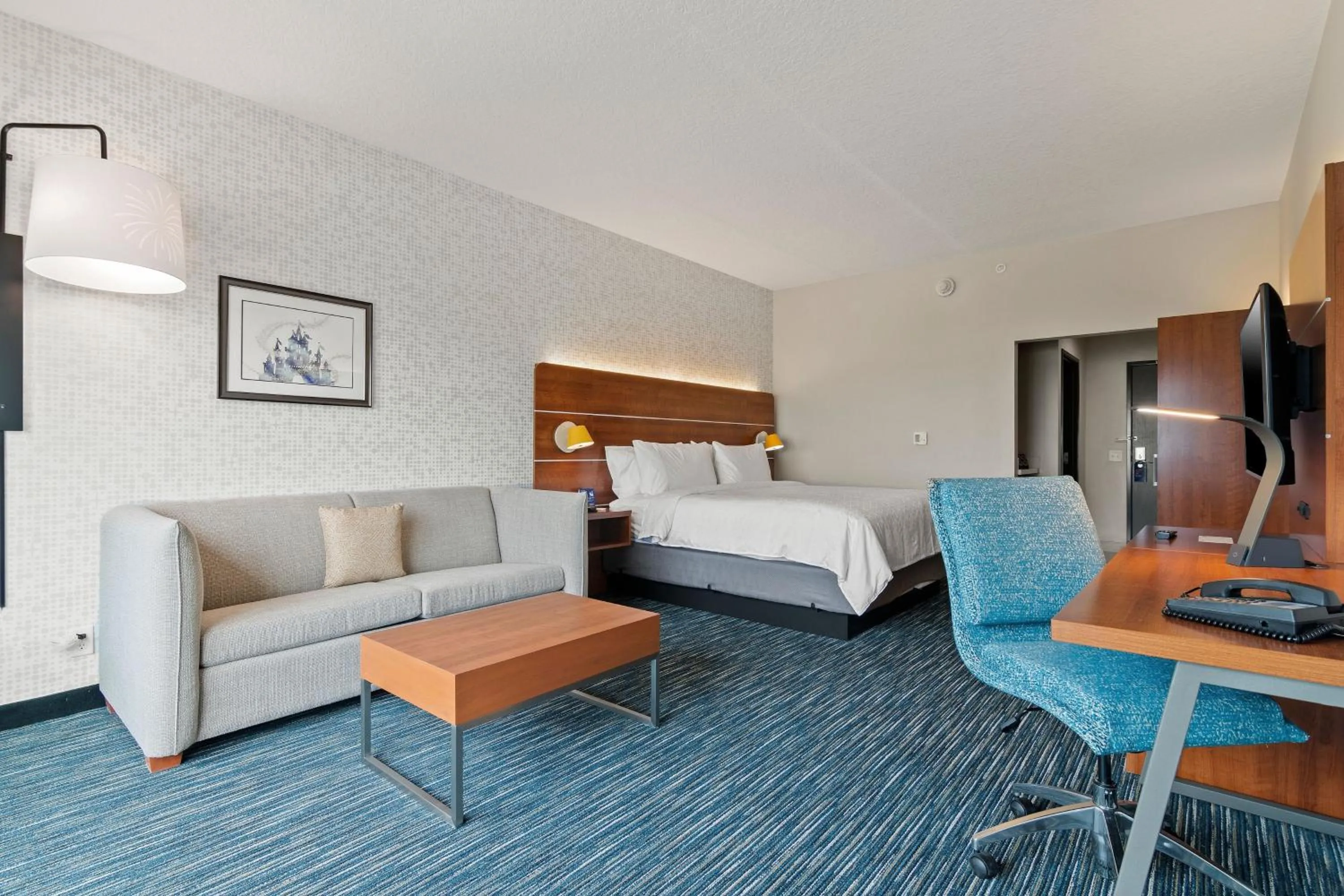 Suite - Mobility Access Roll in Shower/Non-Smoking in Holiday Inn Express & Suites Orlando- Lake Buena Vista by IHG