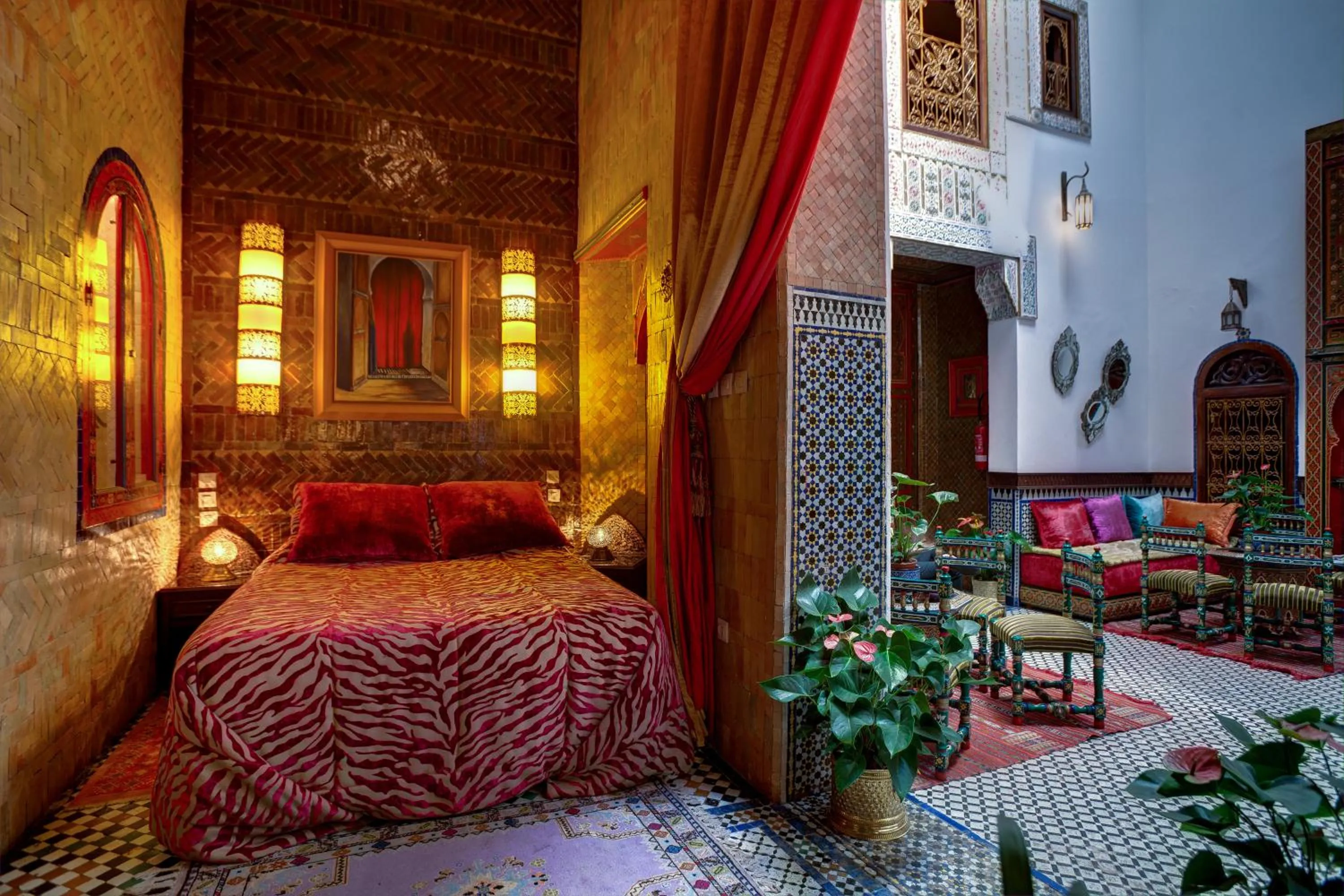 Lalla Zoubida Double Room in Riad La Maison Verte