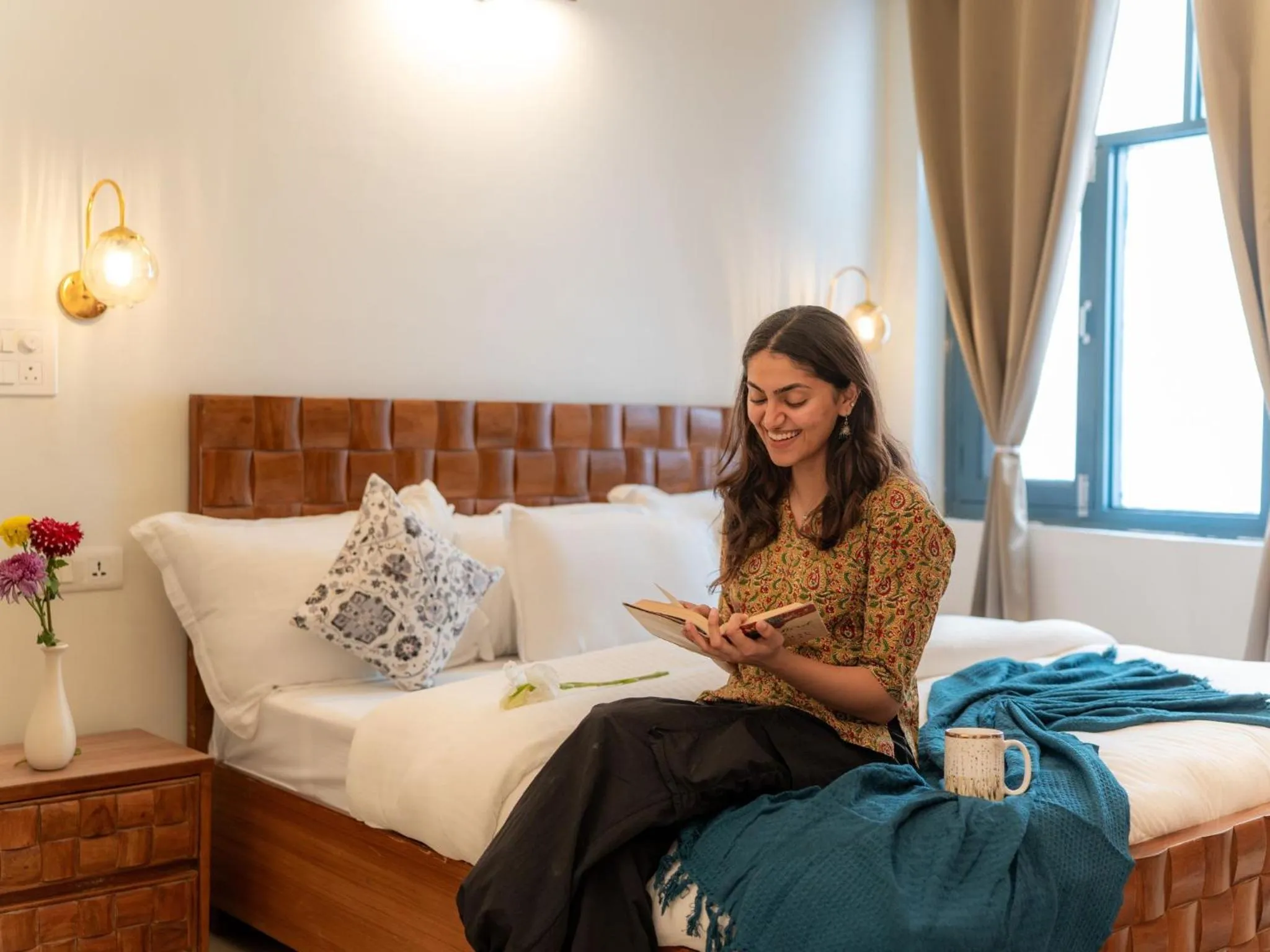 Deluxe Double Room in Moustache Delhi