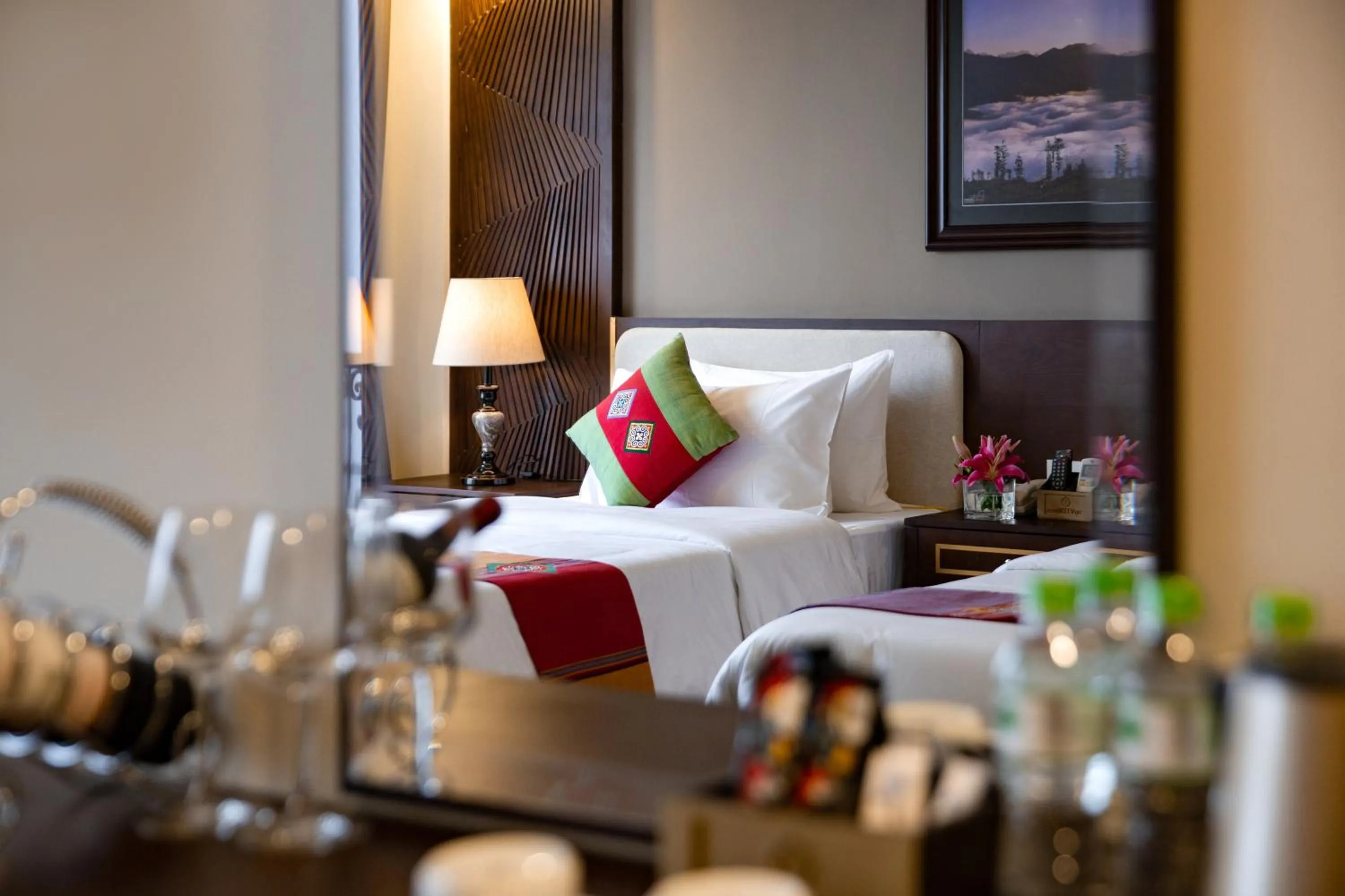 Deluxe Twin Room in The View Sapa Hotel