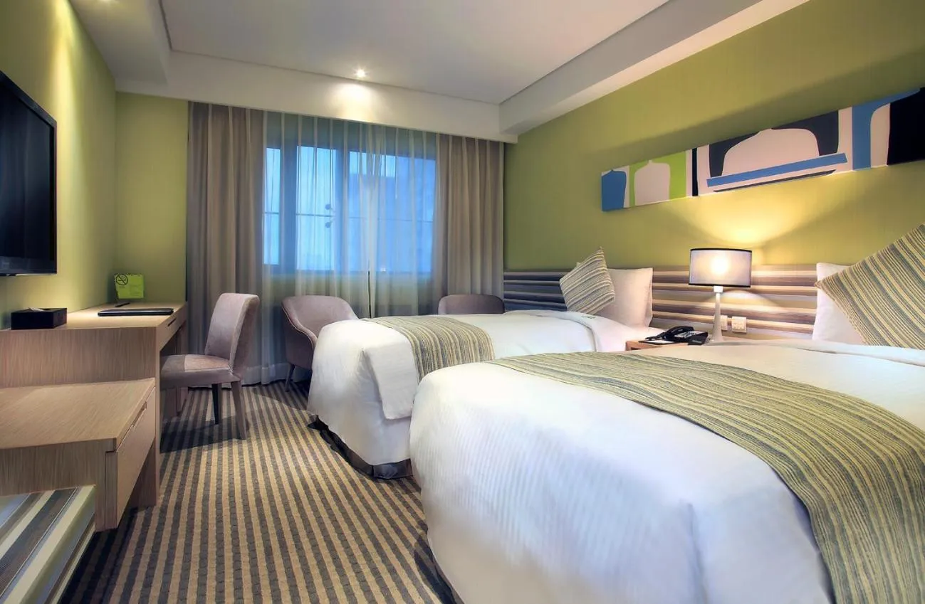 Twin Room in Park City Hotel Central Taichung