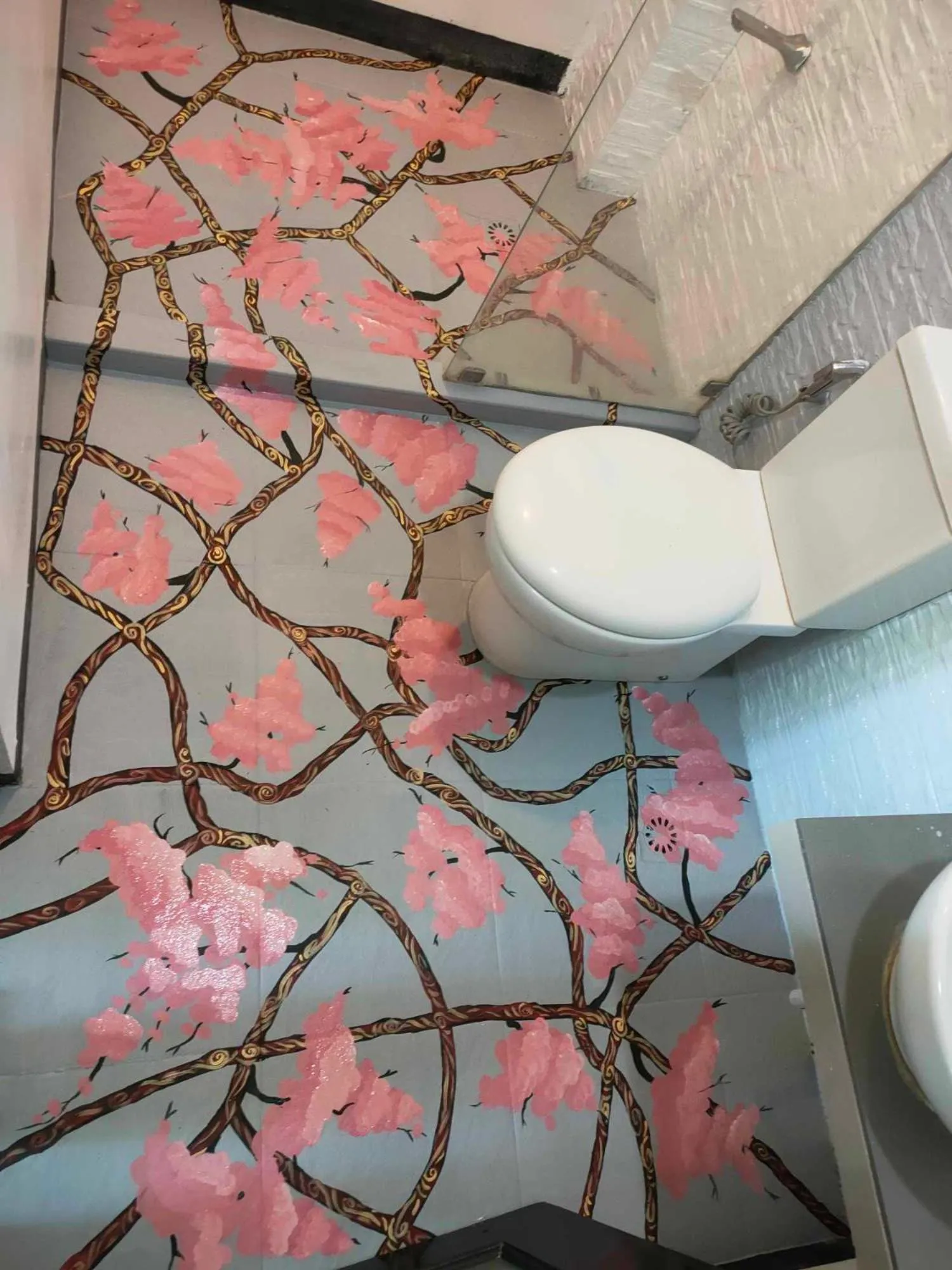 Family Room in The ApplePeach House