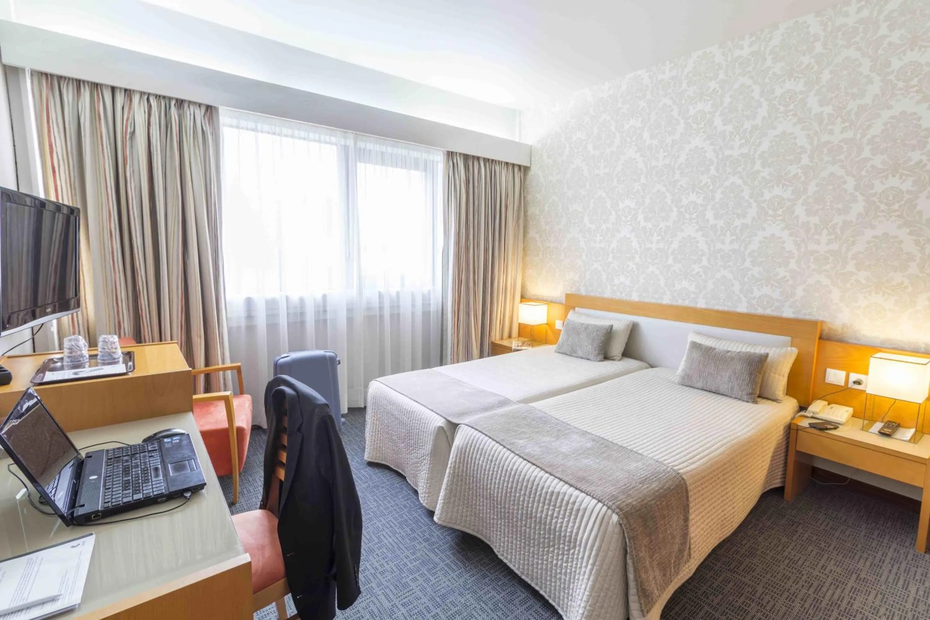 Twin Room in Hotel Eurosol Leiria & Jardim