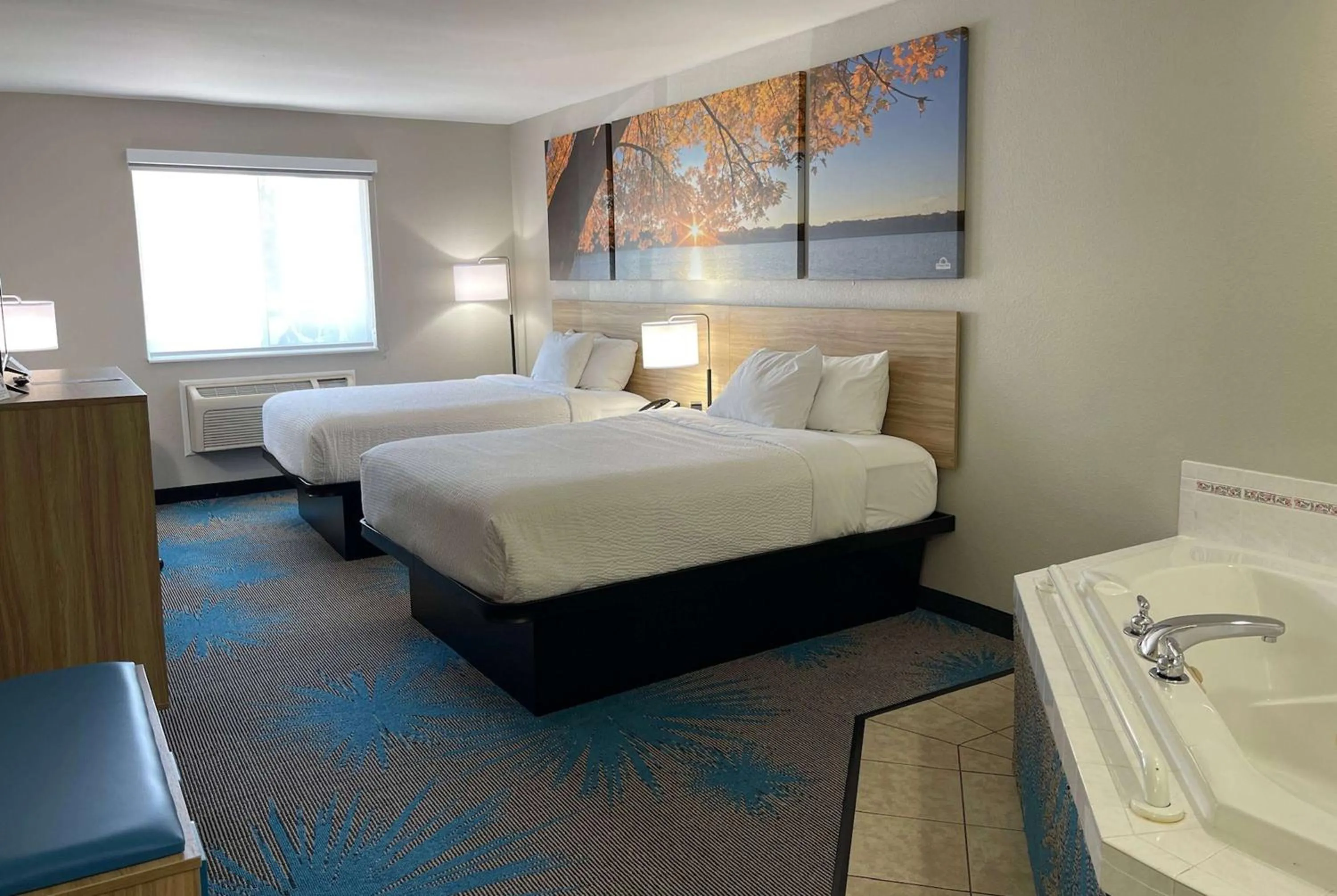 Suite with Two Queen Beds - Mobility Access/Non-Smoking in Days Inn by Wyndham Imlay City