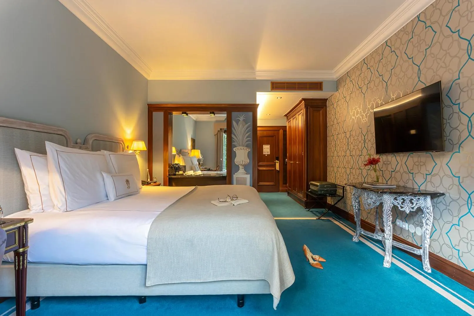 Premium Twin Room with Garden View in Pestana Palace Lisboa Hotel & National Monument - The Leading Hotels of the World