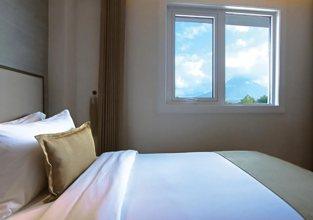 Deluxe King Room with Mayon View in The Marison Hotel
