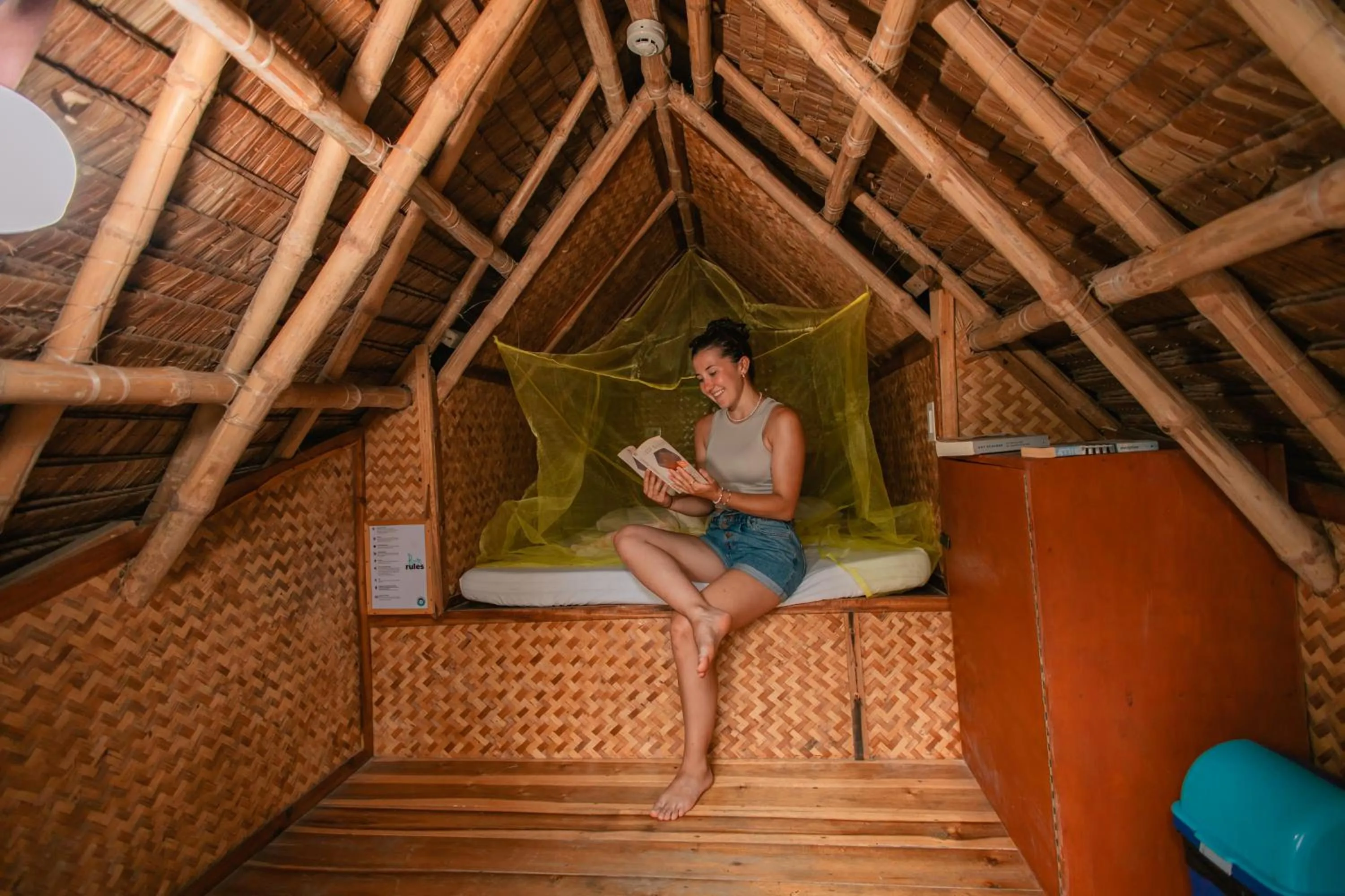 Loft in Mad Monkey Hostel Nacpan Beach