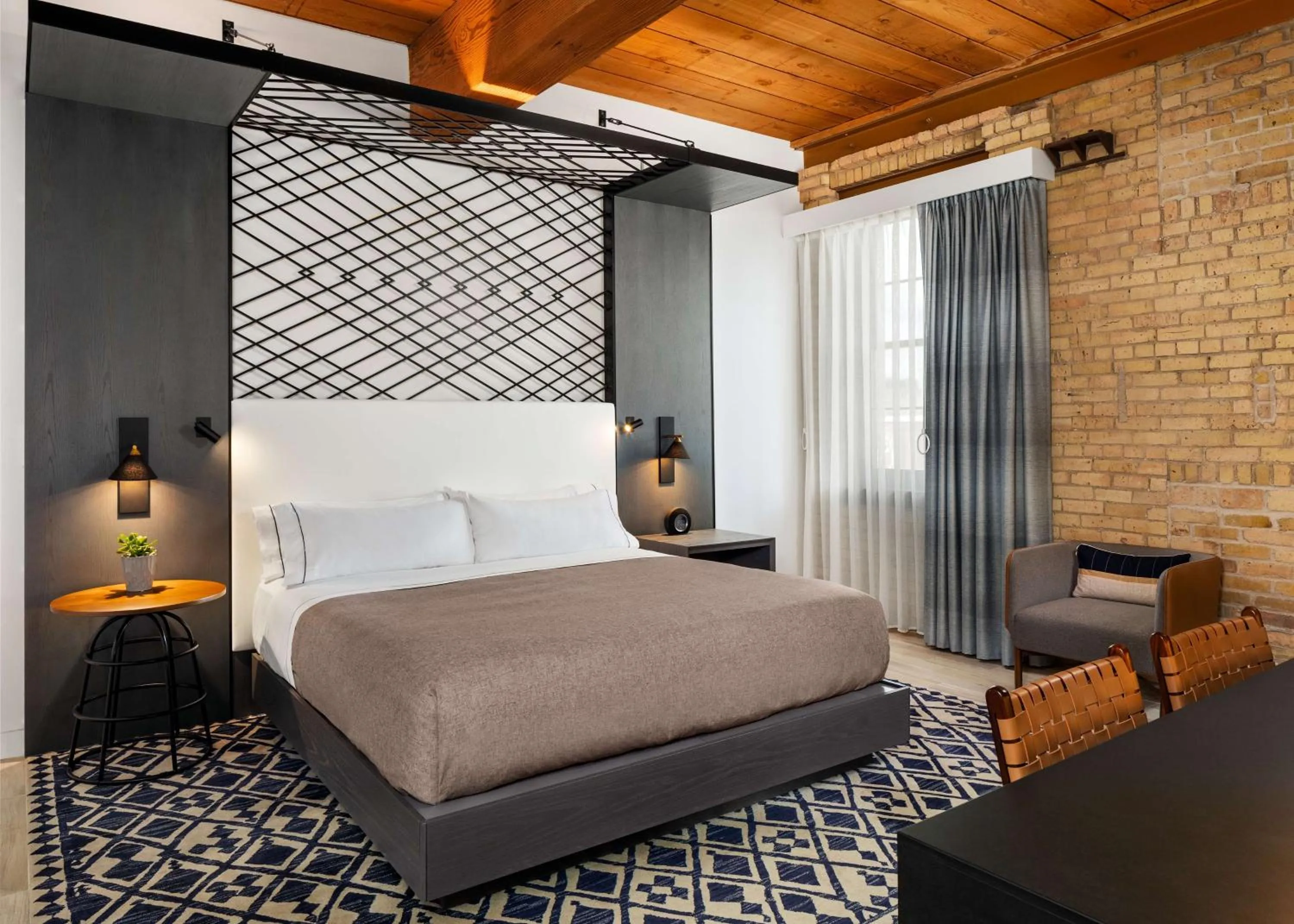 One-Bedroom King Suite in Canopy by Hilton Minneapolis Mill District