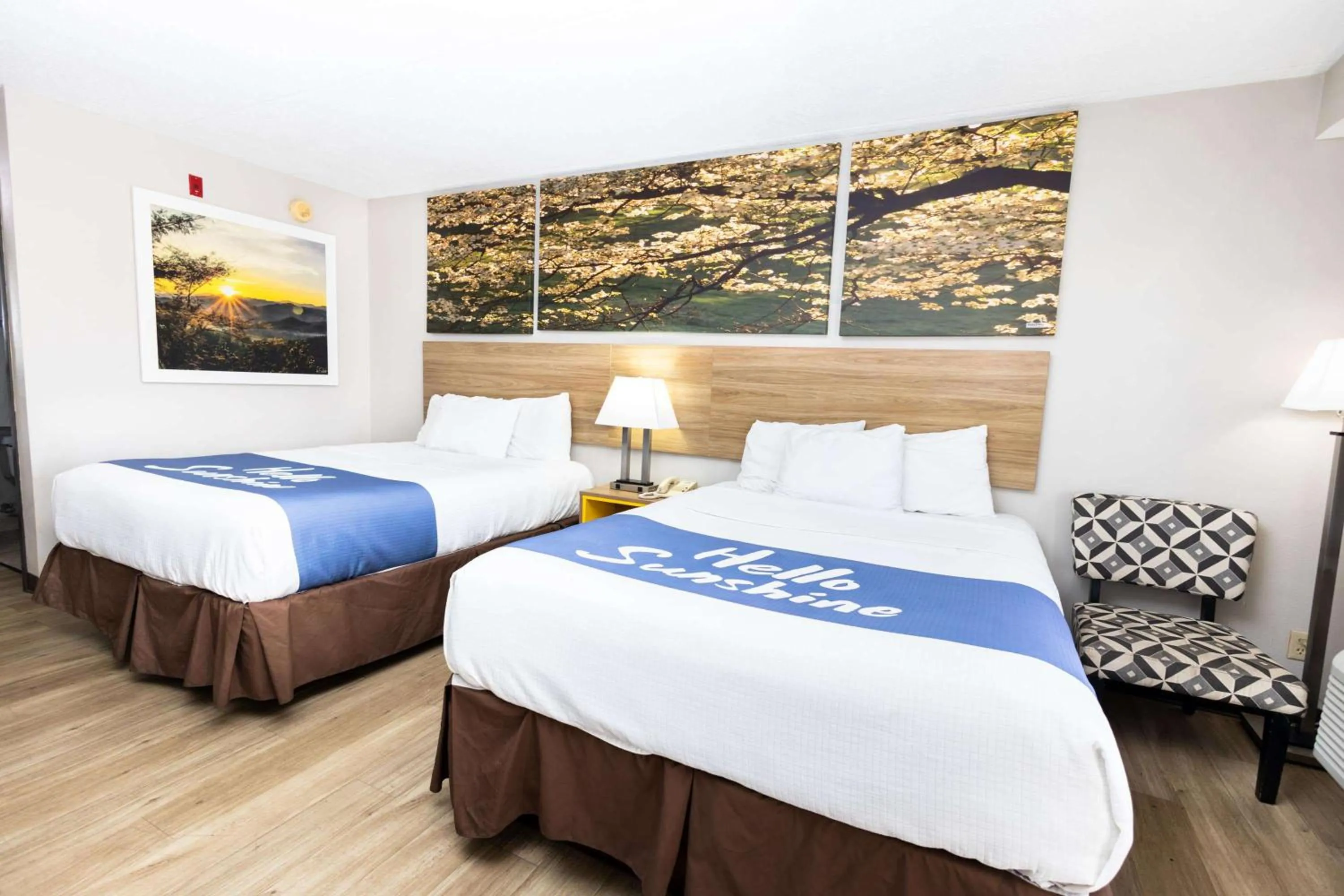 Queen Room with Two Queen Beds - Non-Smoking in Days Inn by Wyndham Dayton Huber Heights Northeast