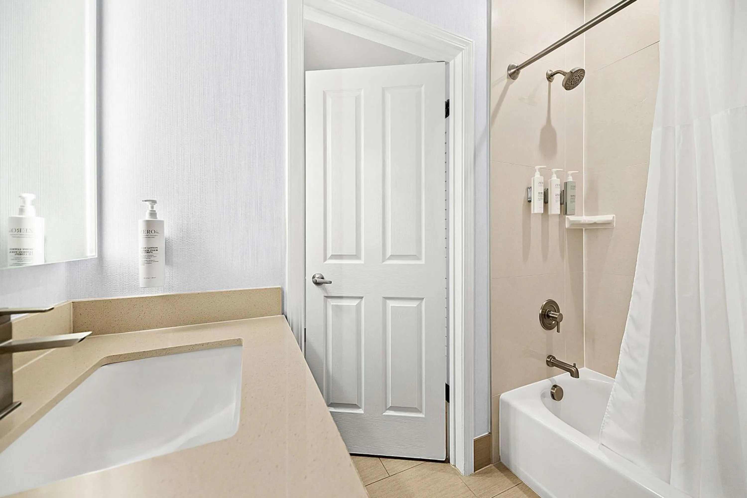 Queen Room with Two Queen Beds and Balcony - Non-Smoking in Hampton Inn Morgan Hill