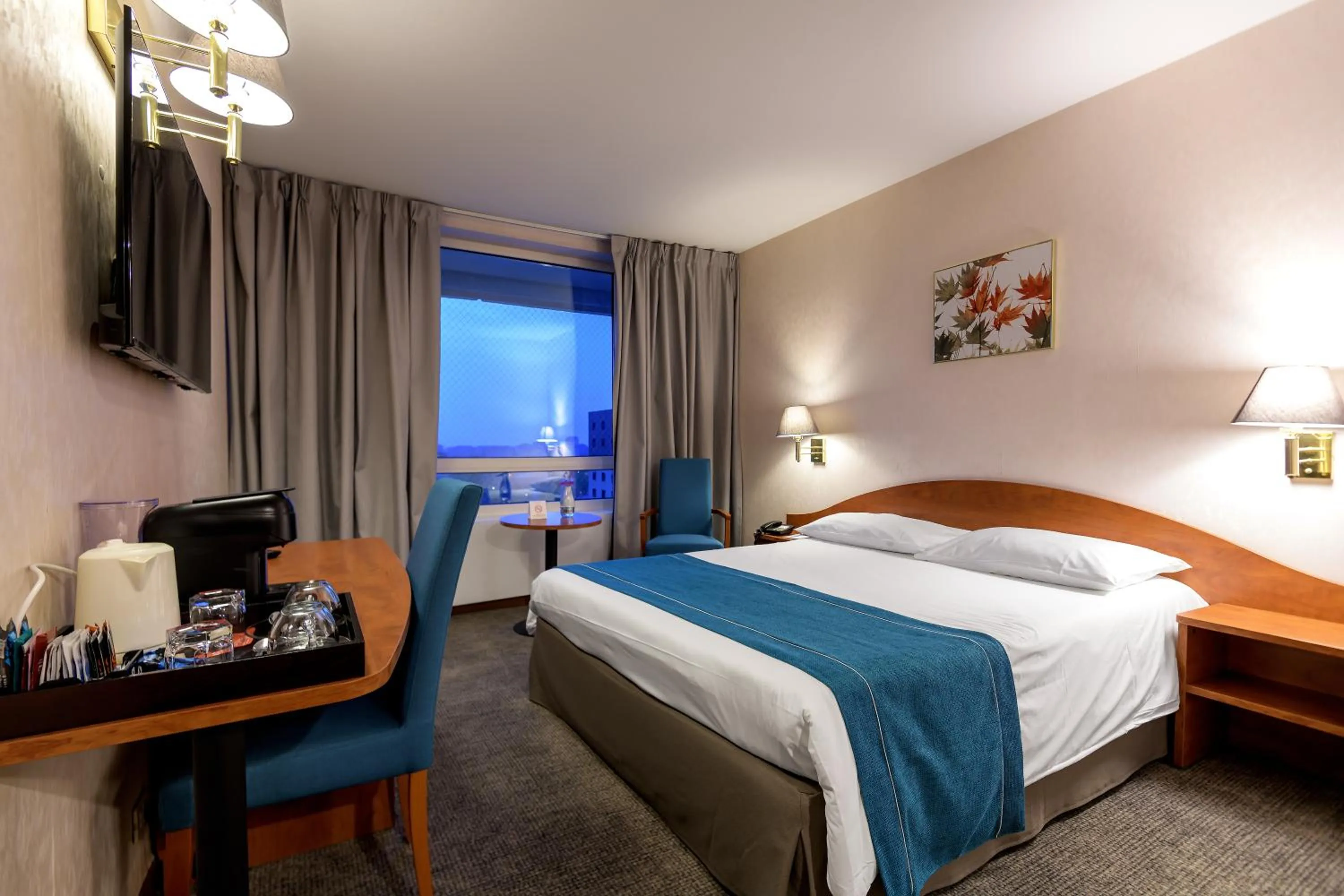 BUSINESS QUEEN ROOM, NON-SMOKING - single occupancy in Ramada by Wyndham Bucharest Parc Hotel