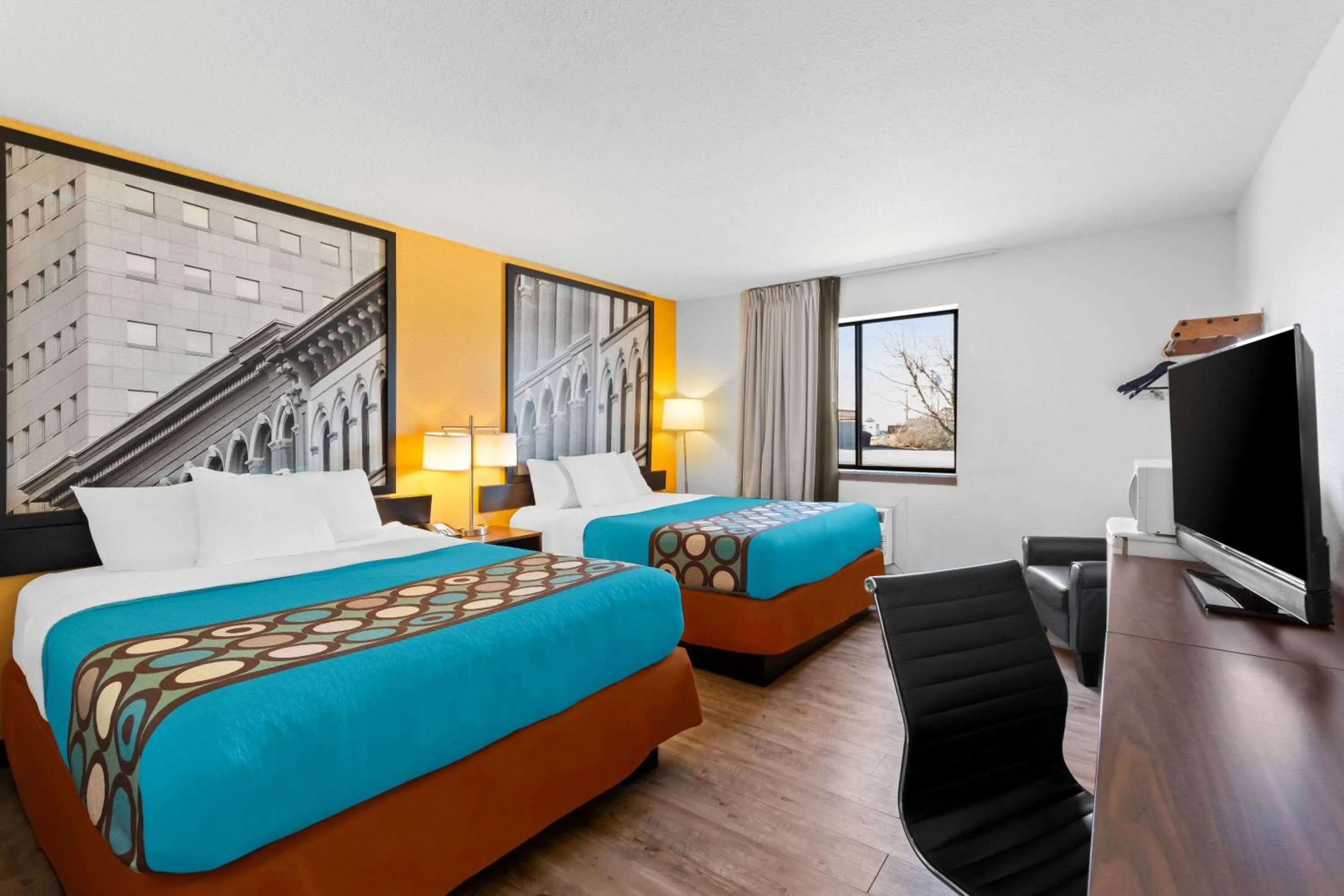 Queen Room with Two Queen Beds - Mobility Access/Non-Smoking in Super 8 by Wyndham Elizabethtown