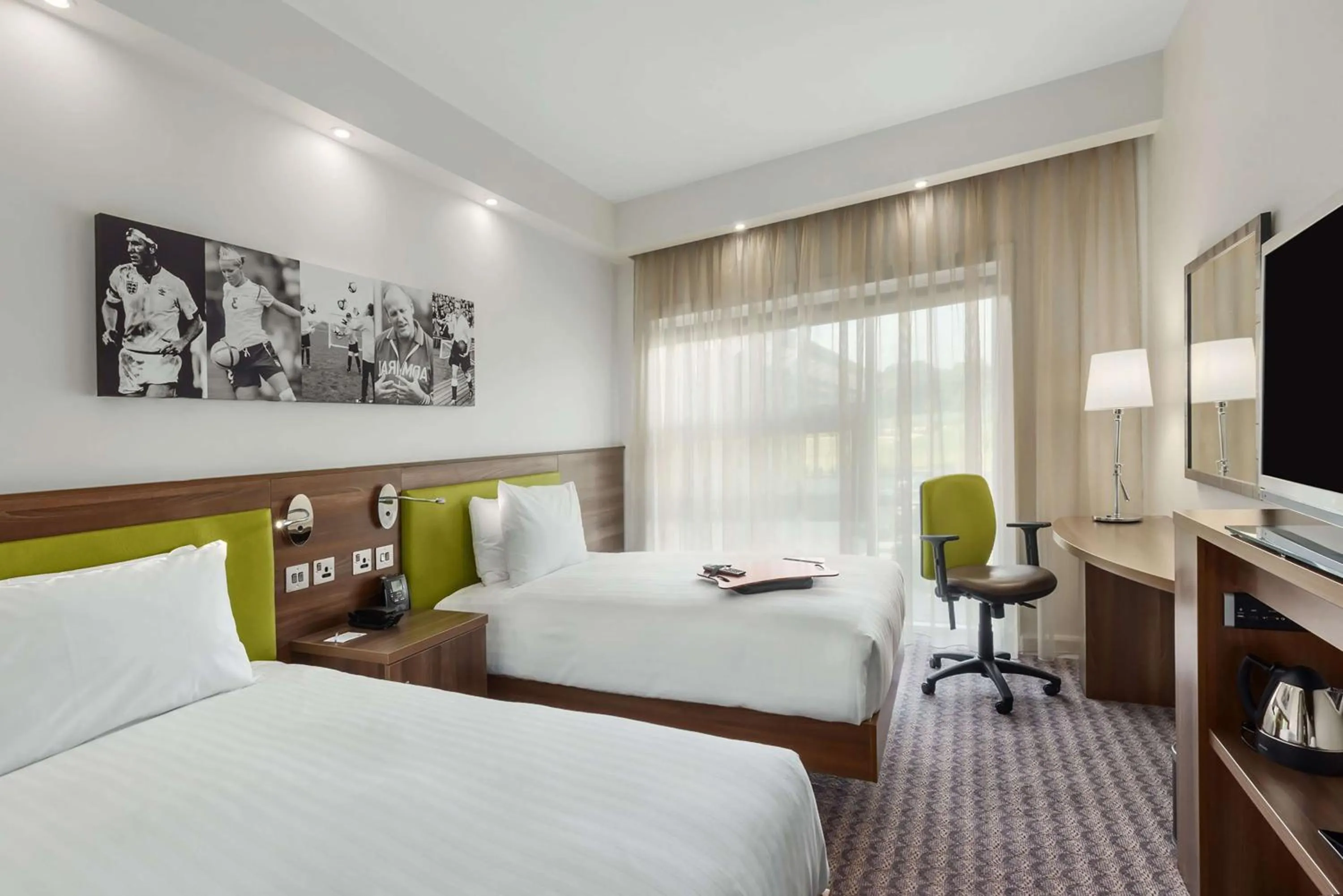 Twin Room with Shower in Hilton at St George's Park