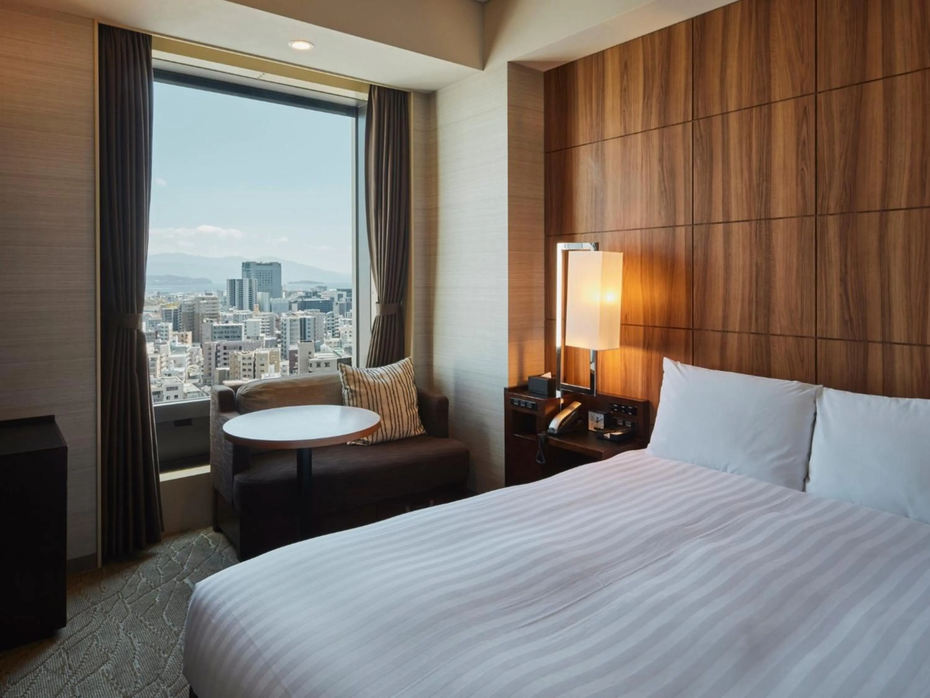 Double Room with Sakurajima View - Non-Smoking  in Solaria Nishitetsu Hotel Kagoshima