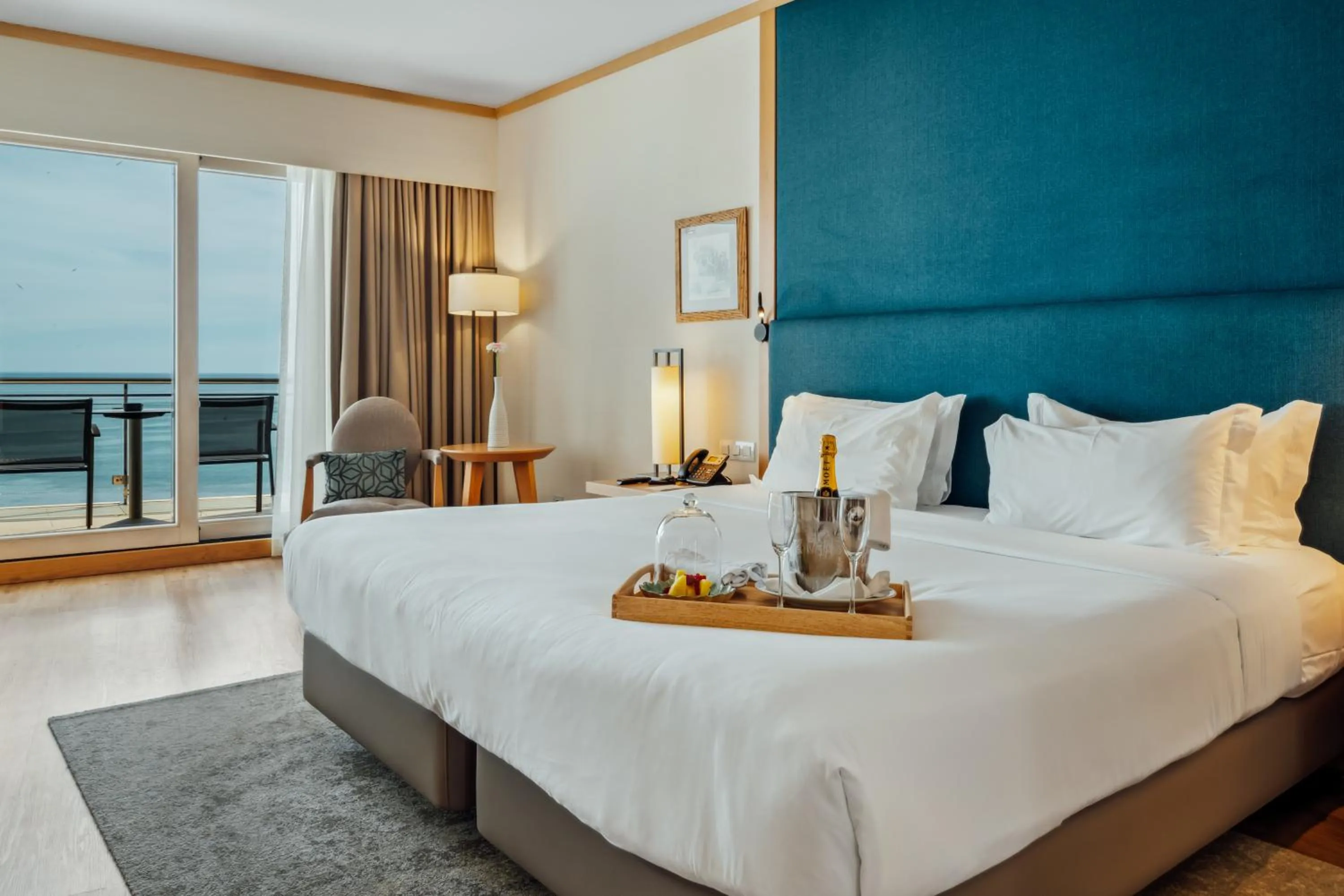 Ocean view Premium Deluxe Room in Sesimbra Oceanfront Hotel - Preferred Hotels and Resorts