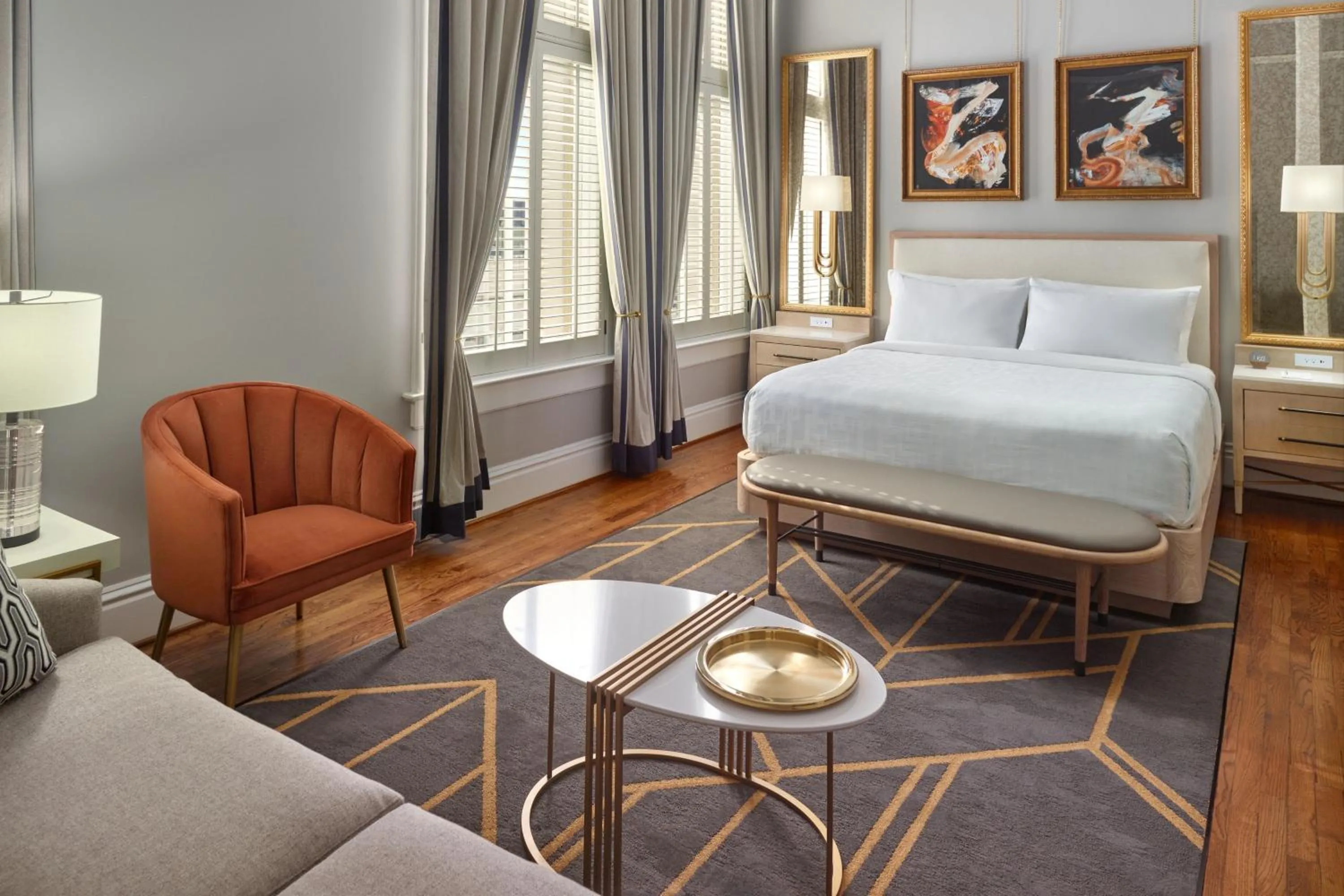 Junior King Suite  in The Tremont House, Galveston, a Tribute Portfolio Hotel