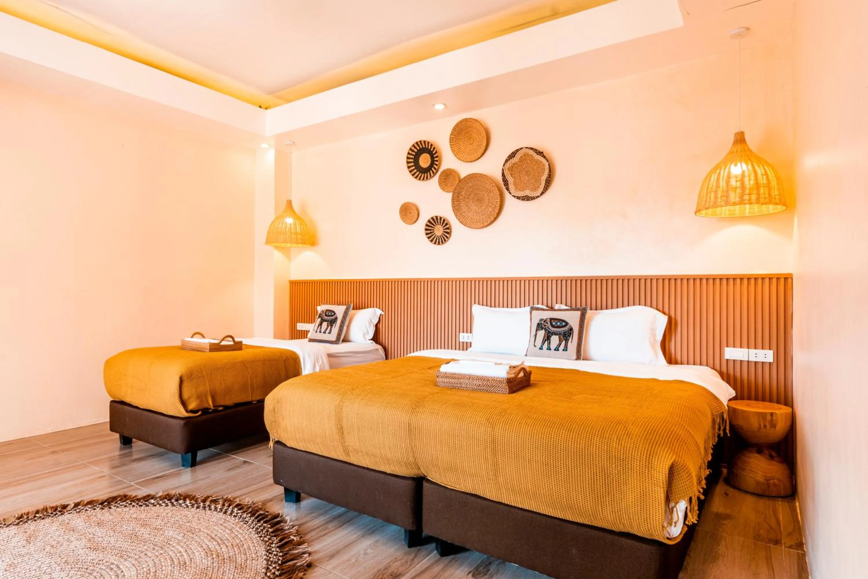 Triple Room with Balcony in Molly Resorts