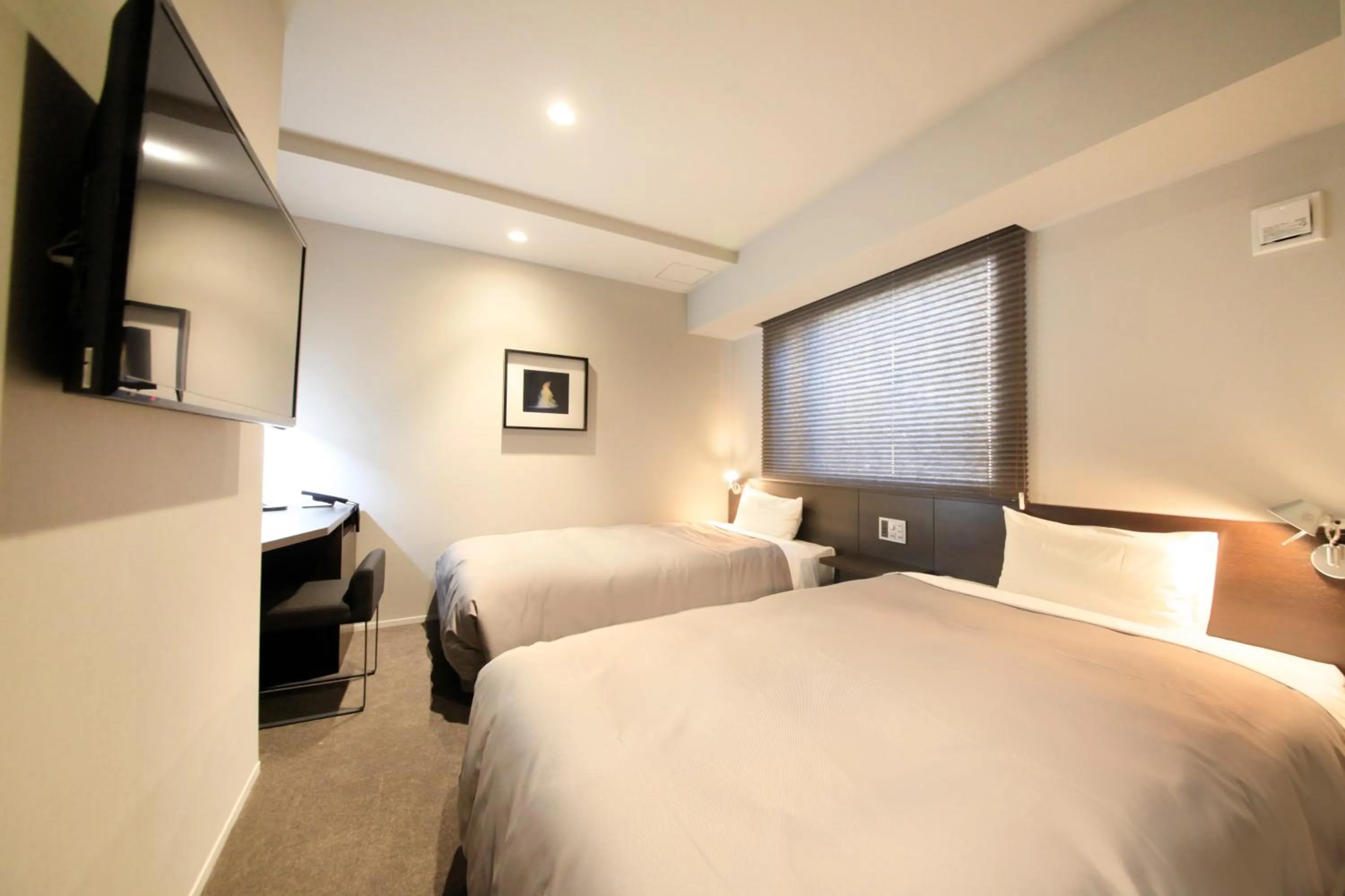 Superior Twin Room in S-peria Inn Nihombashi Hakozaki