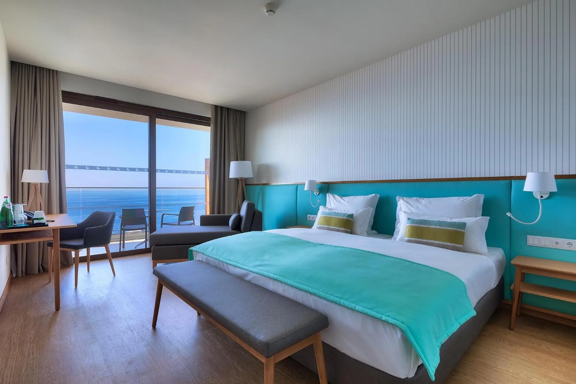 Twin Room with Sea View in Sentido Galomar - Adults Only