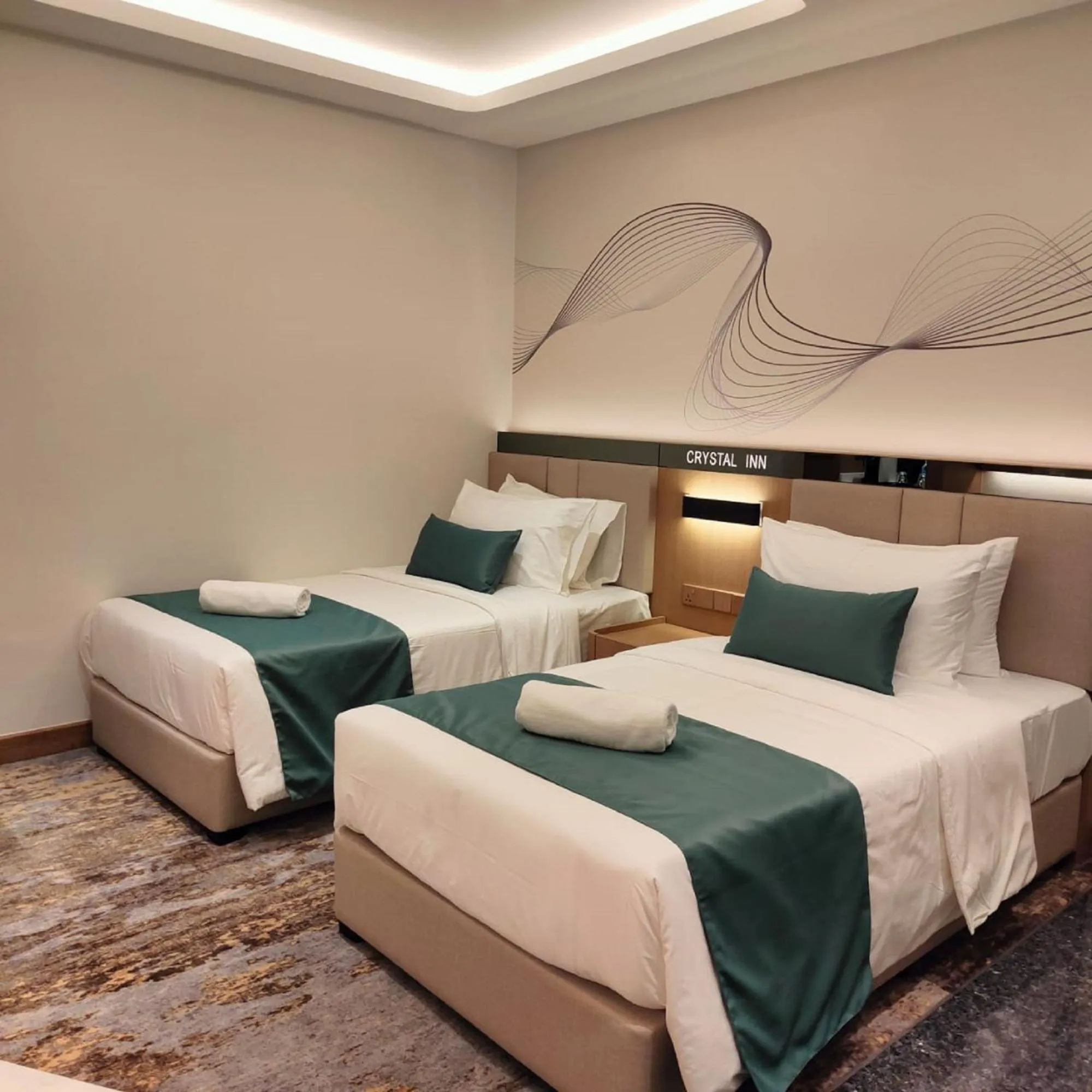 Standard Twin Room (No Window) in Crystal Inn