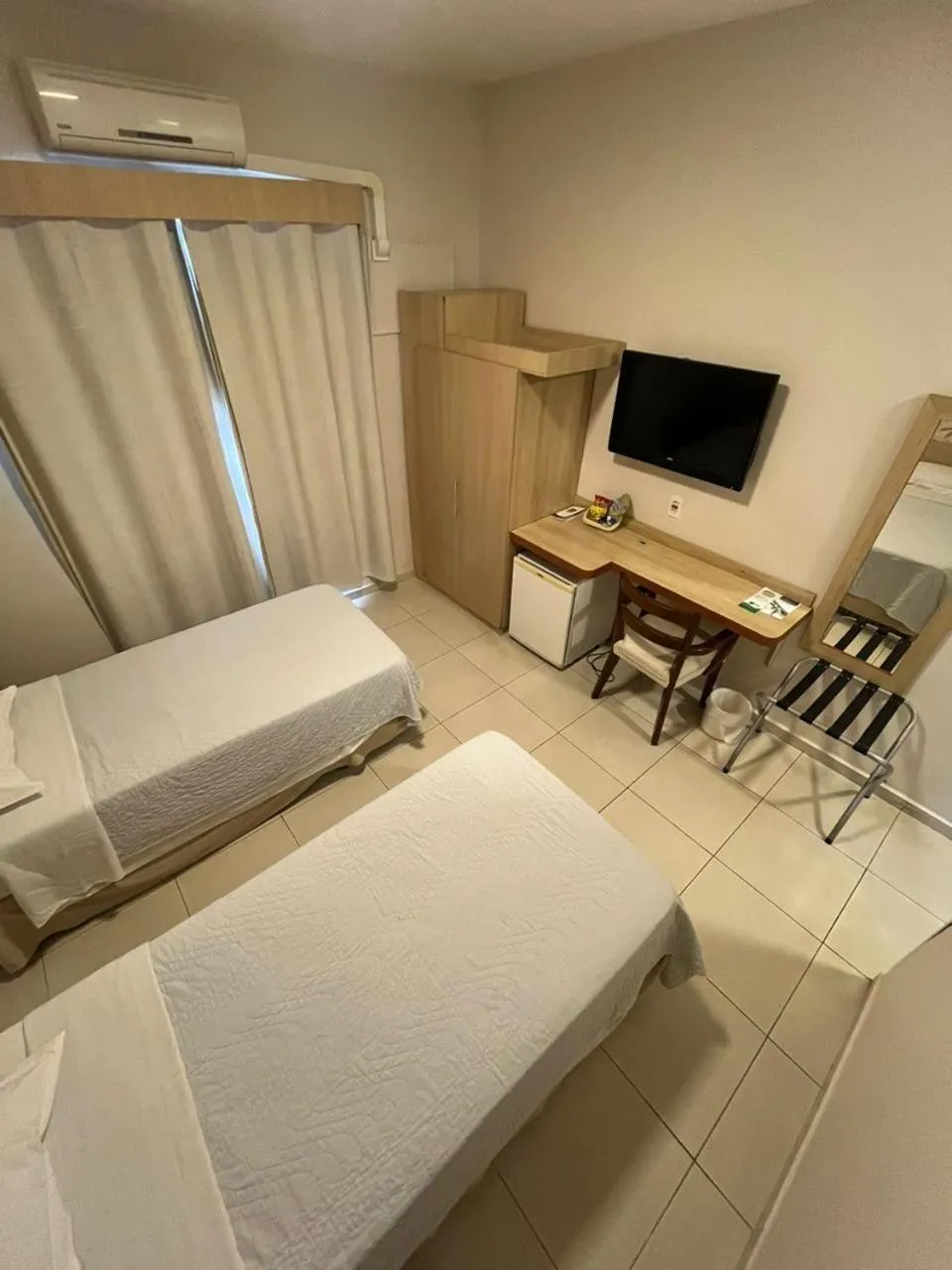 Twin Room - single occupancy in Hotel Serra de Jundiaí