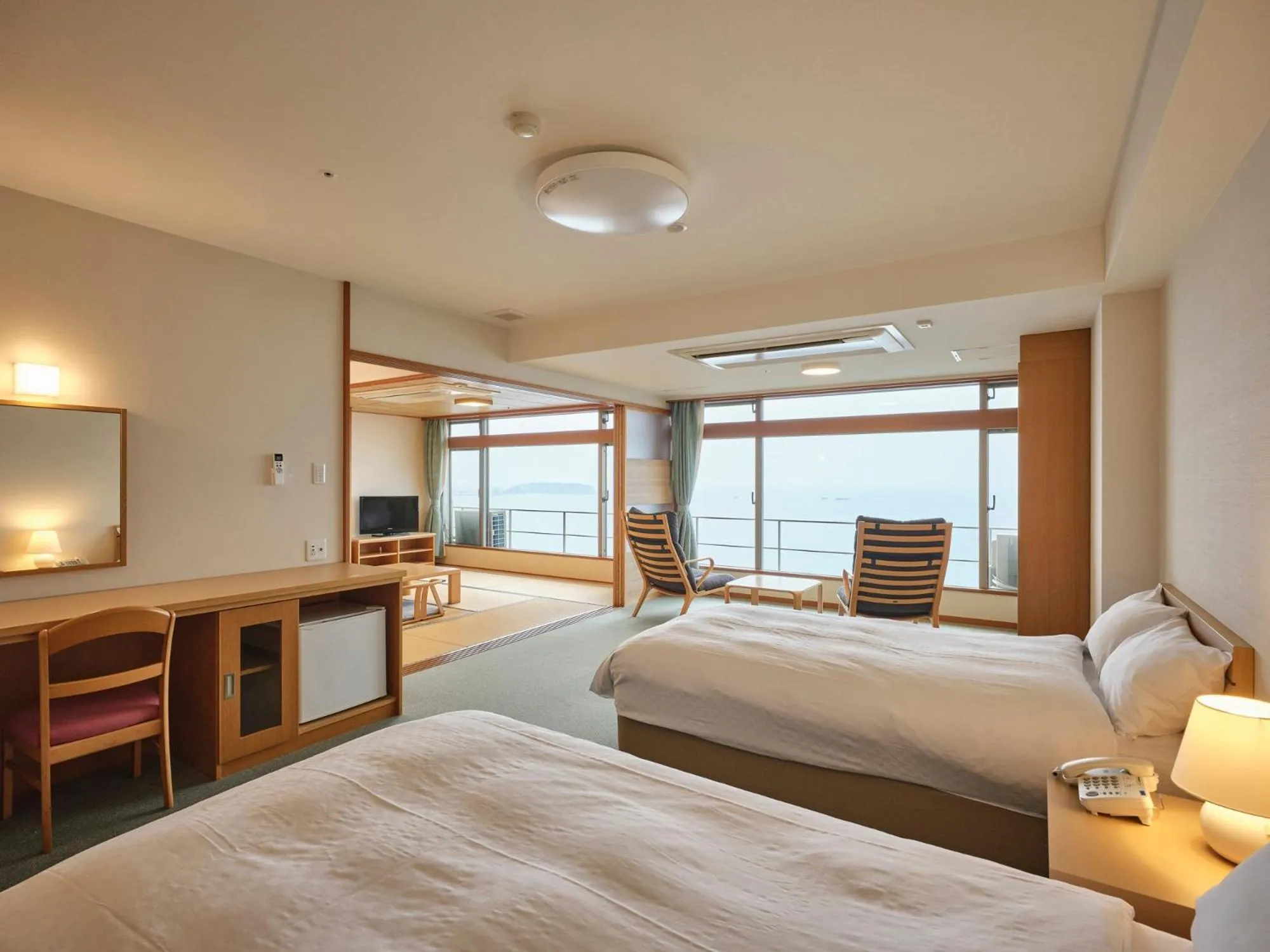 Family room with Tatami Area - Sanjokan  in Hotel Urashima