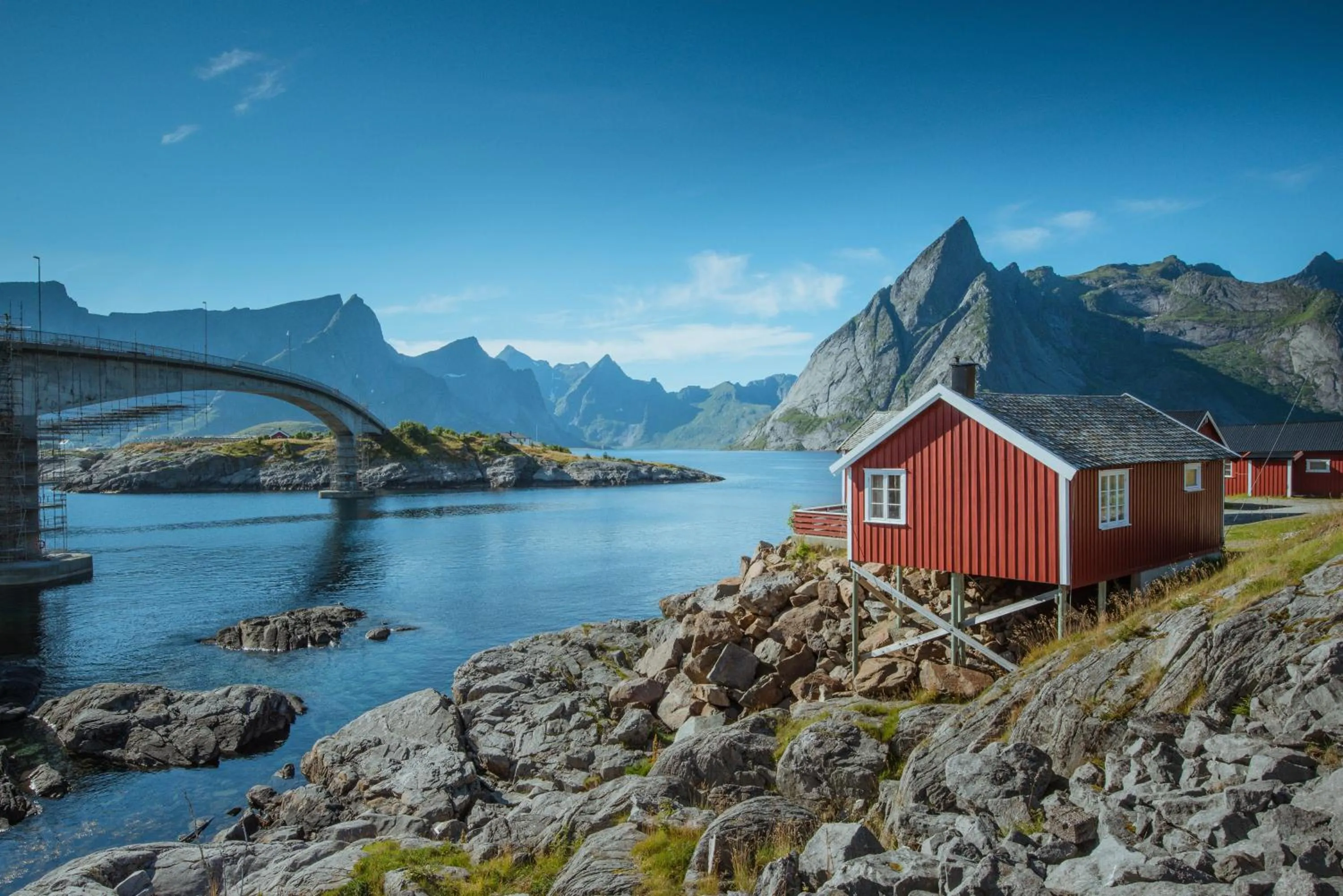 Standard Two-Bedroom Sea View Cottage in Eliassen Rorbuer