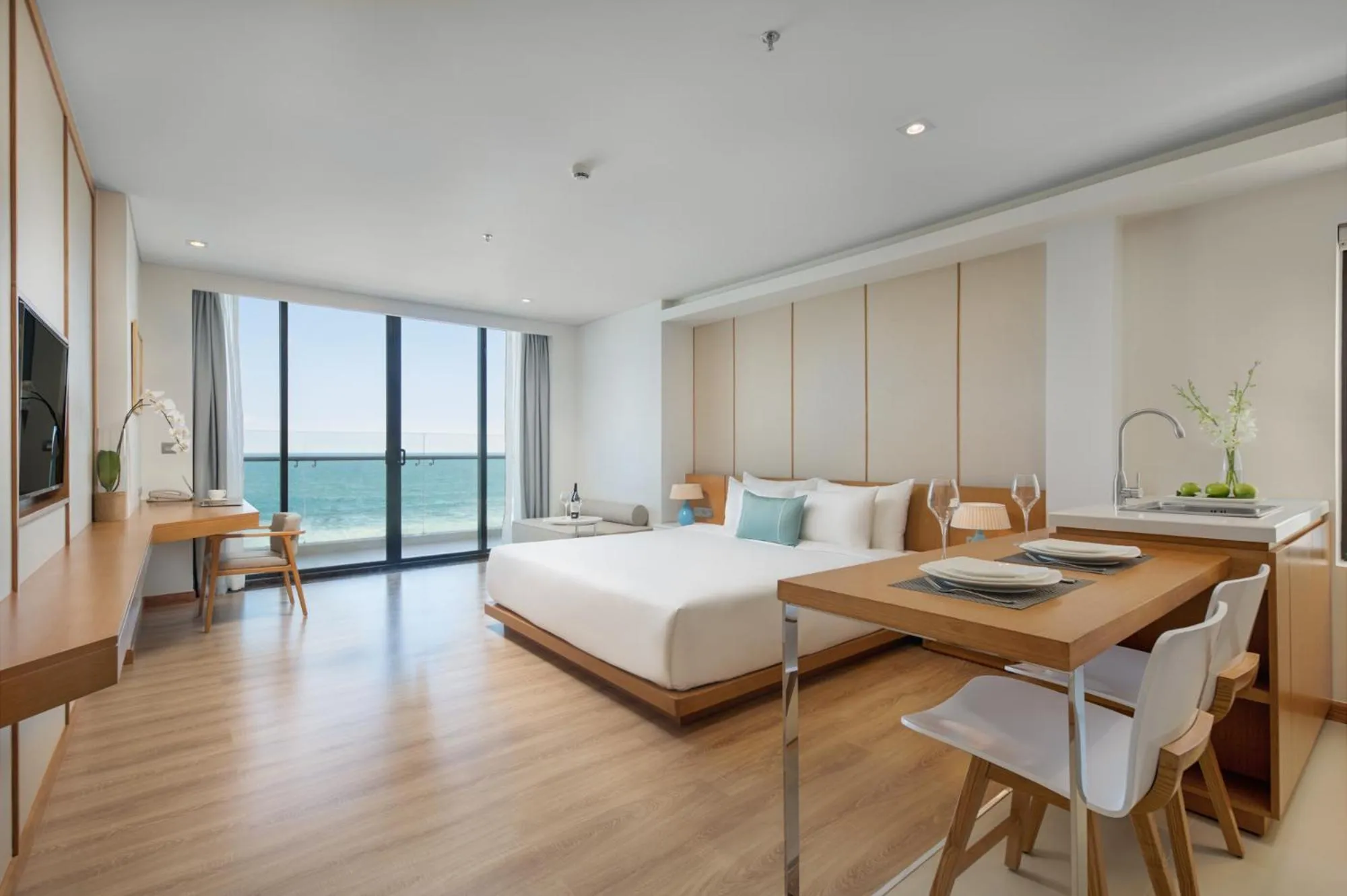 Two-Bedroom Family Suite with Balcony - Spa Offer in TMS Hotel Da Nang Beach