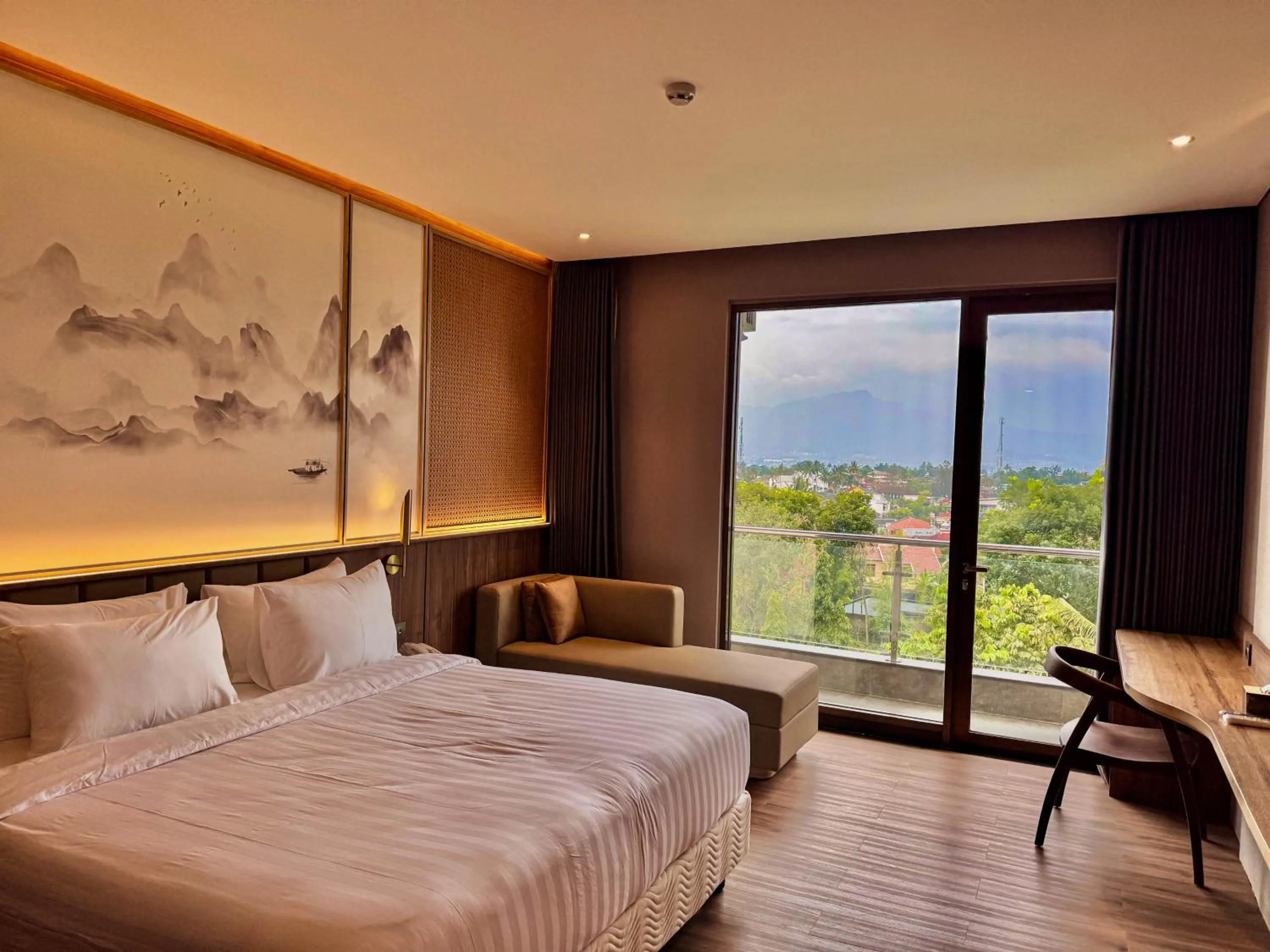 Junior Suite Double with Balcony in Cahaya Villa Garut