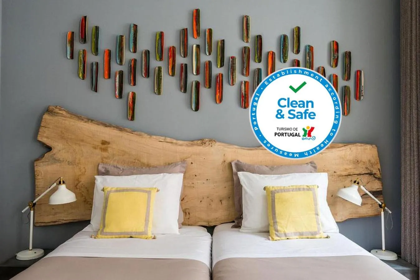 Twin Room in 19 Tile Ceramic Concept - by Unlock Hotels