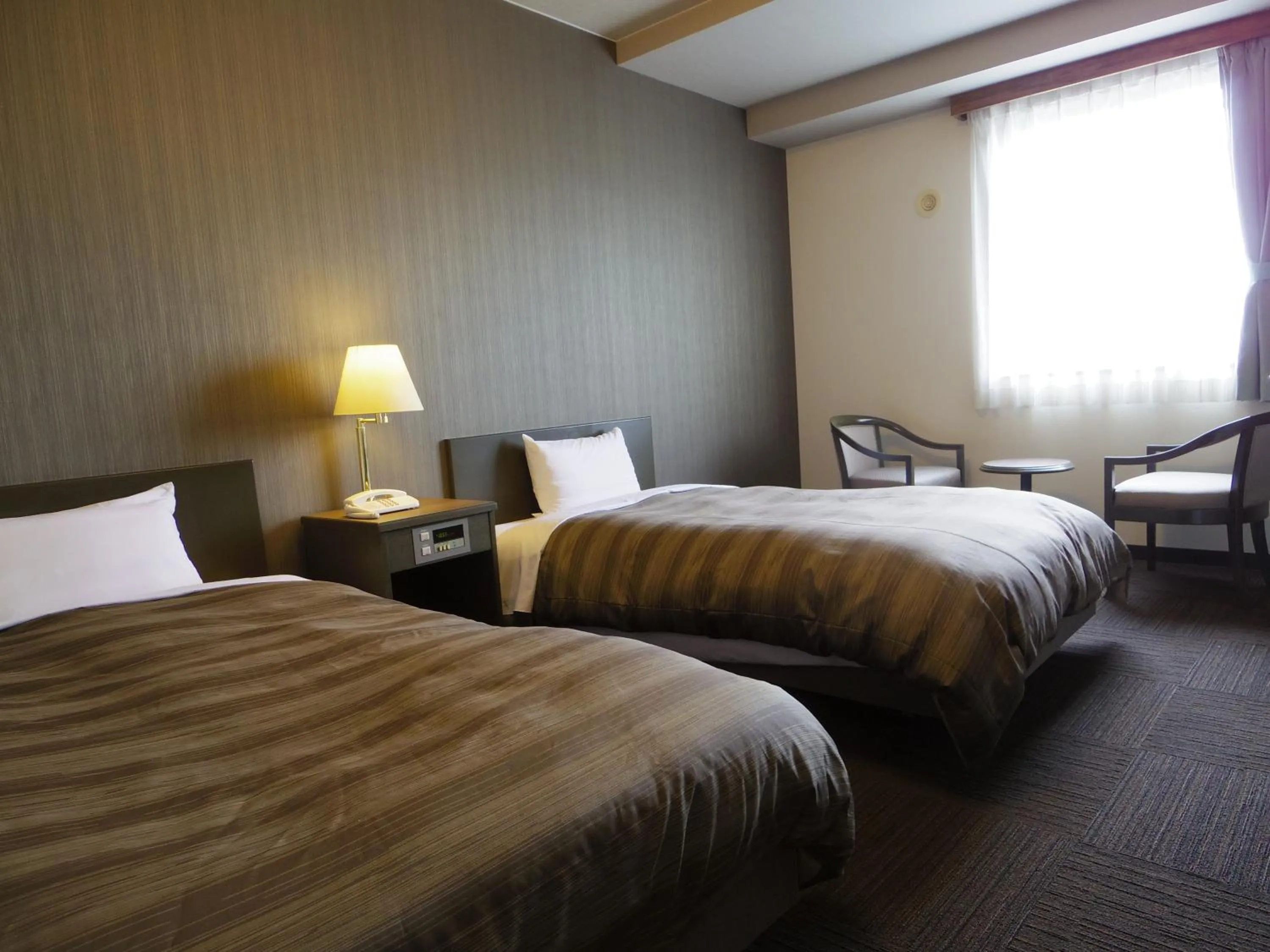 Twin Room - Non-Smoking in Hotel Route-Inn Iida