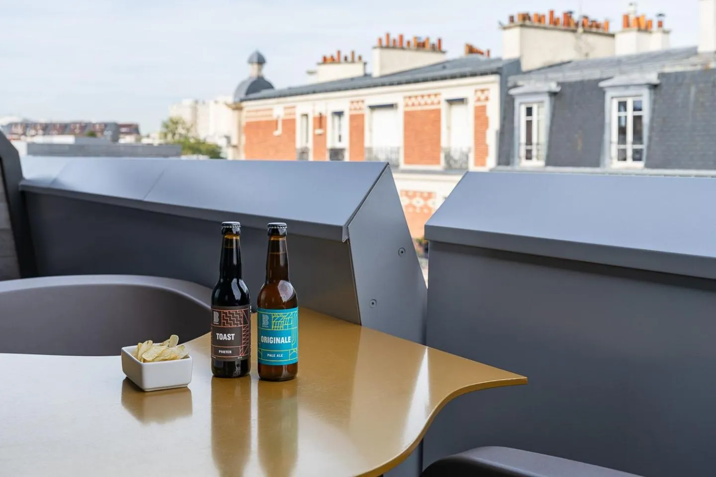 Double Room with Terrace in Hôtel B55