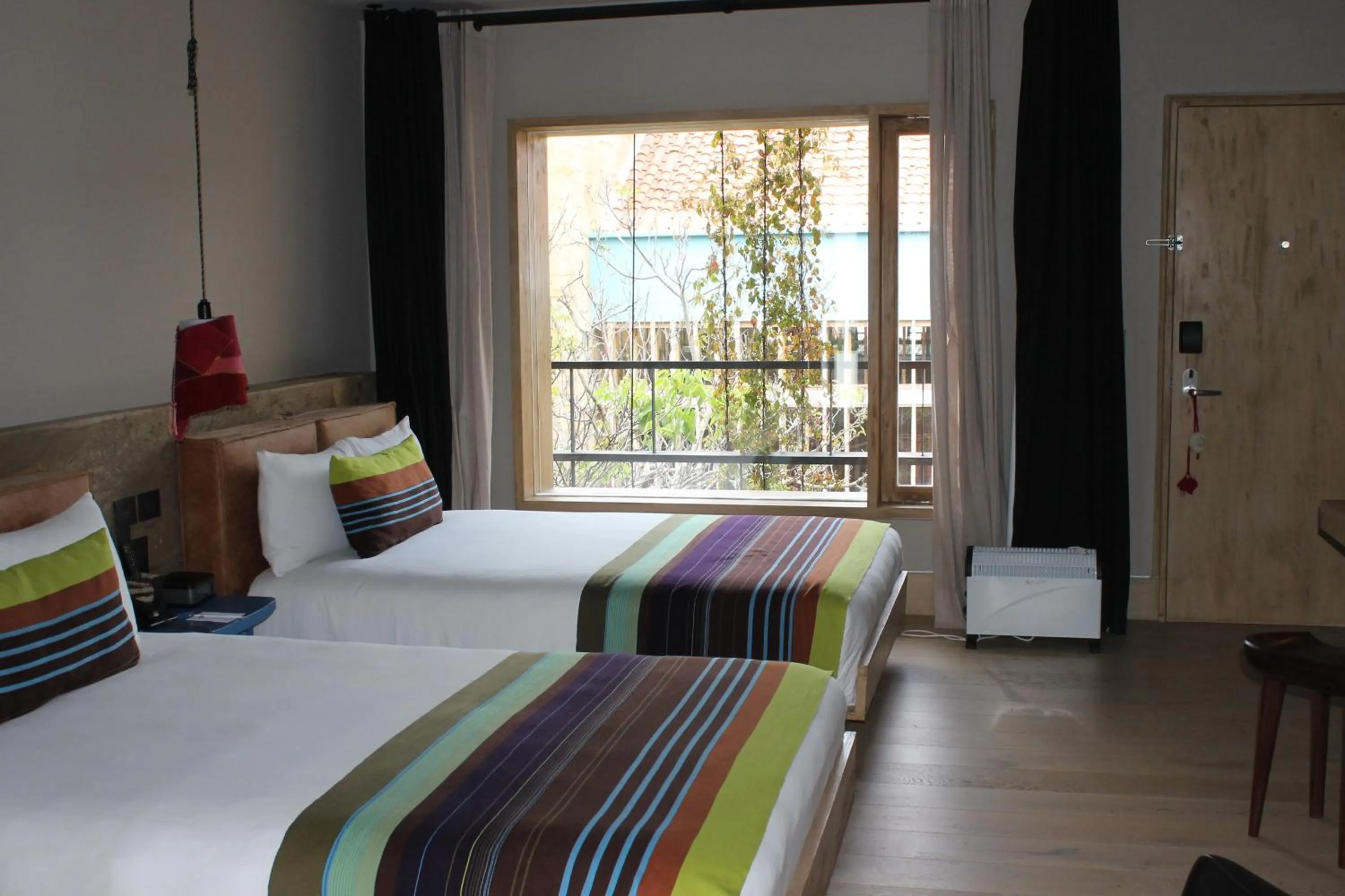 Deluxe Room with Two Double Beds in Hotel Bo