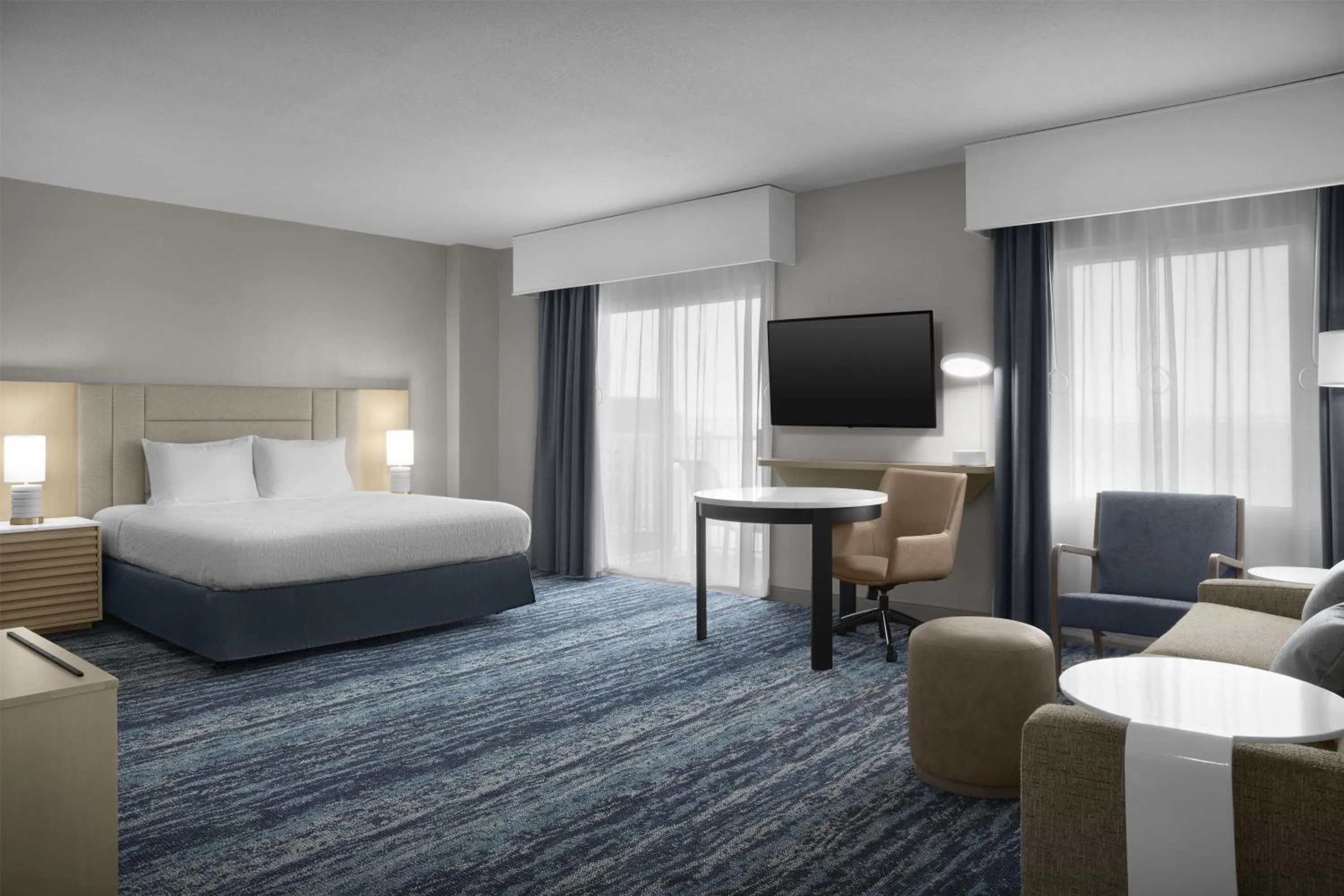 King Studio - Disability Access - Non-Smoking in Hampton Inn & Suites Ocean City Bayfront-Convention Center