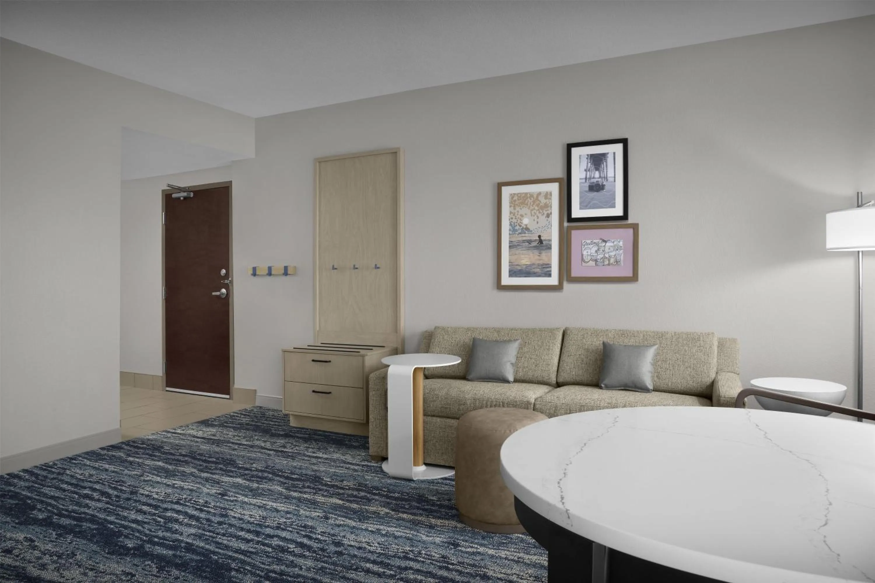 Studio with Two Queen Beds and Bath Tub - Mobility and Hearing Access/Non-Smoking in Hampton Inn & Suites Ocean City Bayfront-Convention Center