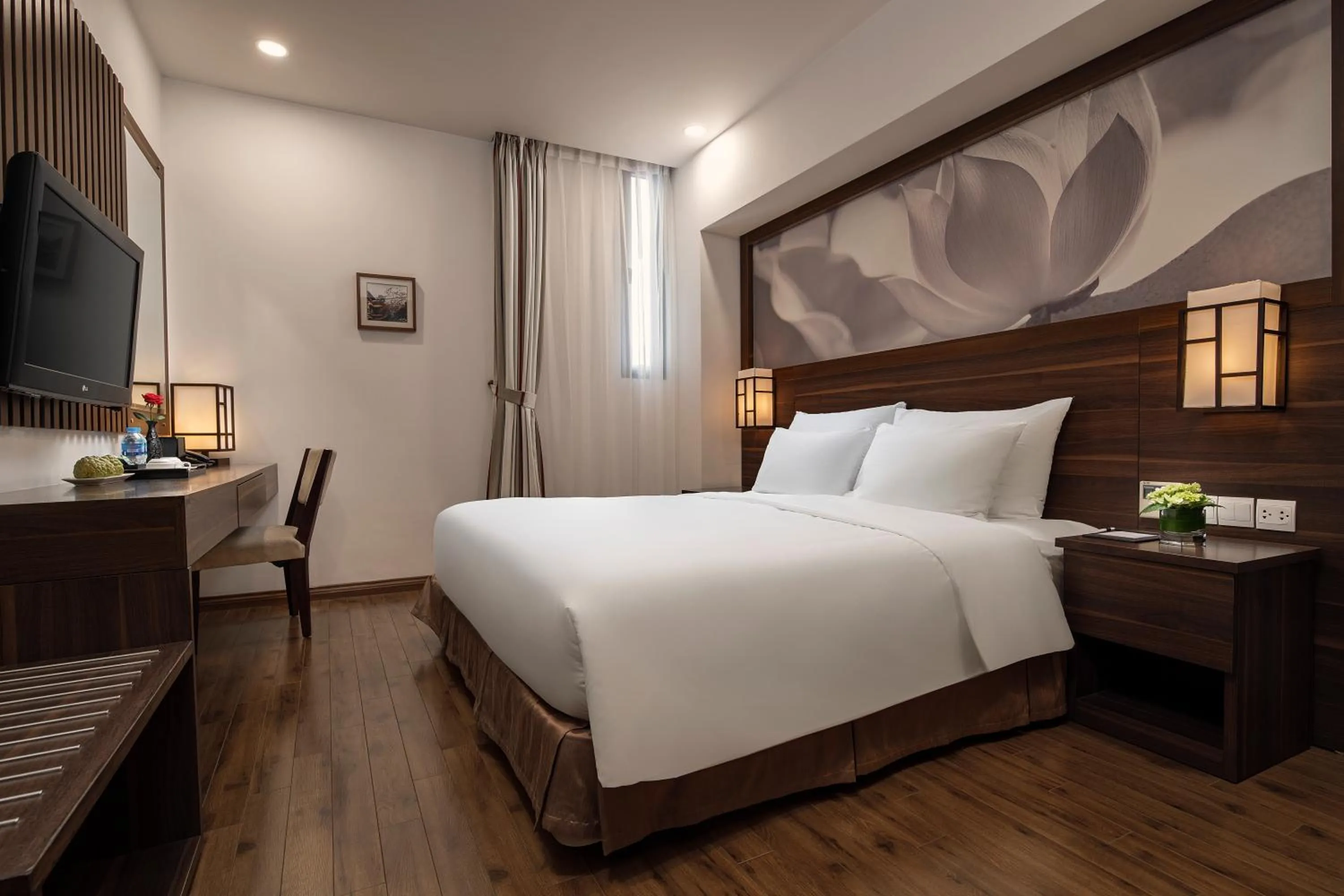 Deluxe Room No Window in Authentic Hanoi Boutique Hotel