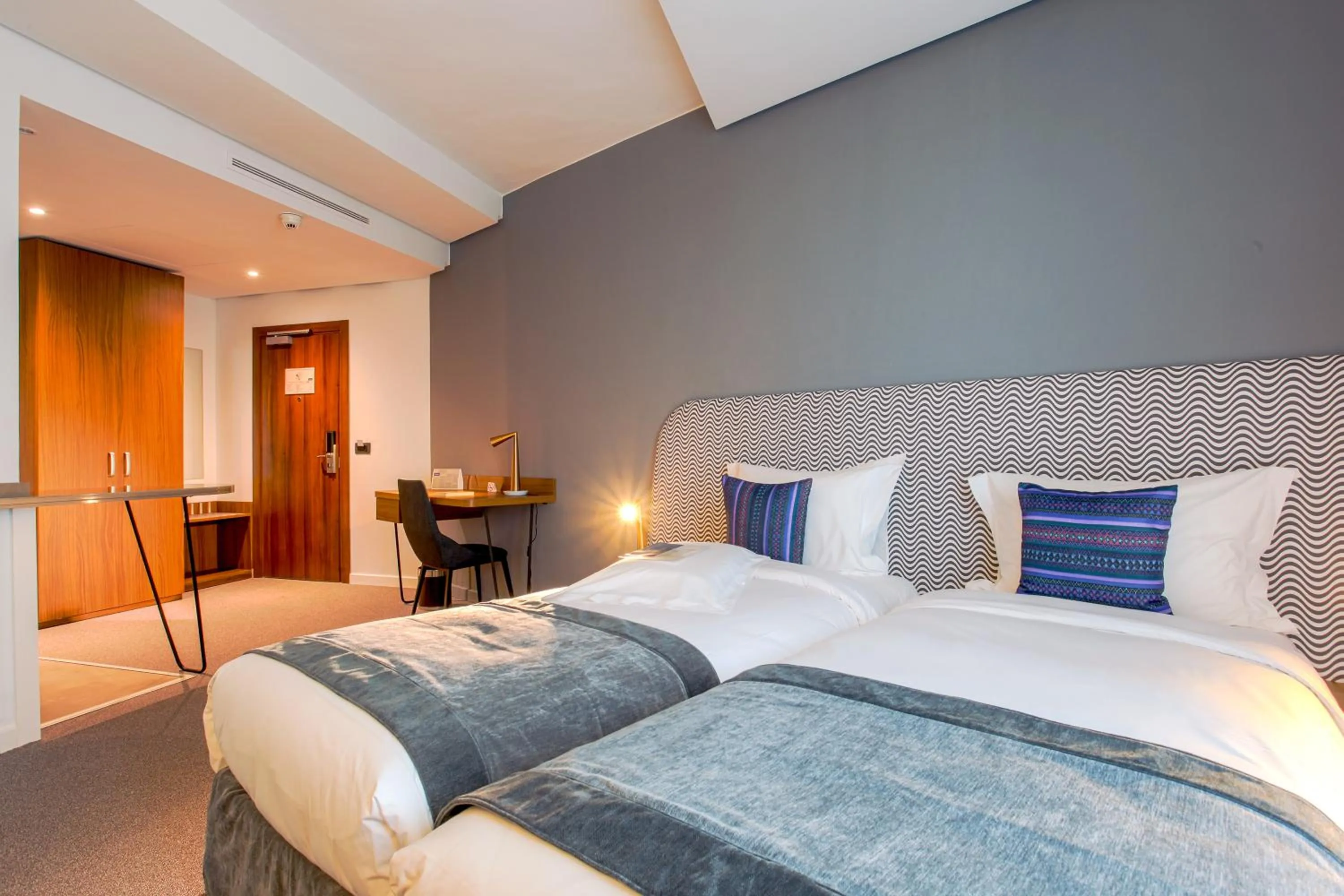 Studio - 2 Single Beds in Kyriad Residence Casablanca