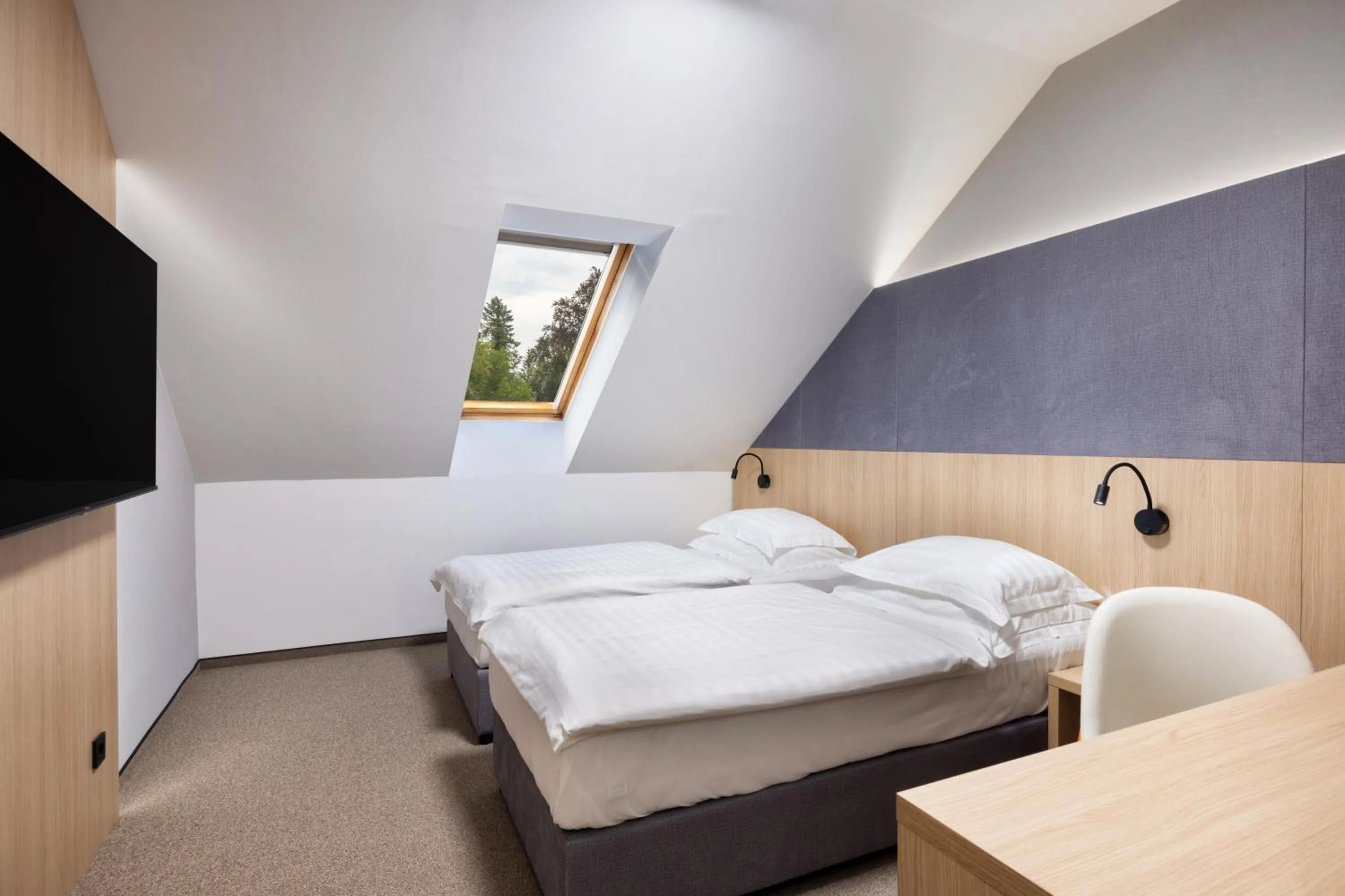 Economy Twin Room in Hotel Kompas