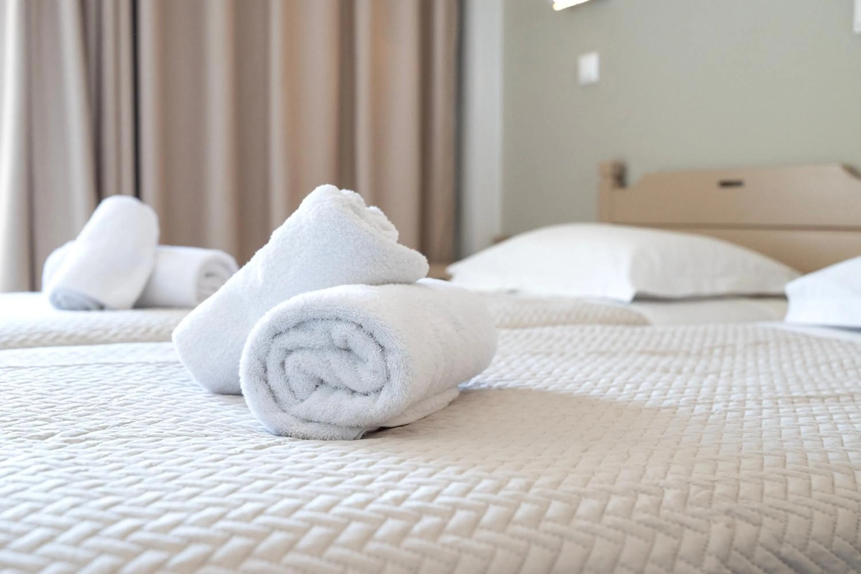 Twin Room with Sea View in Zephyros Hotel