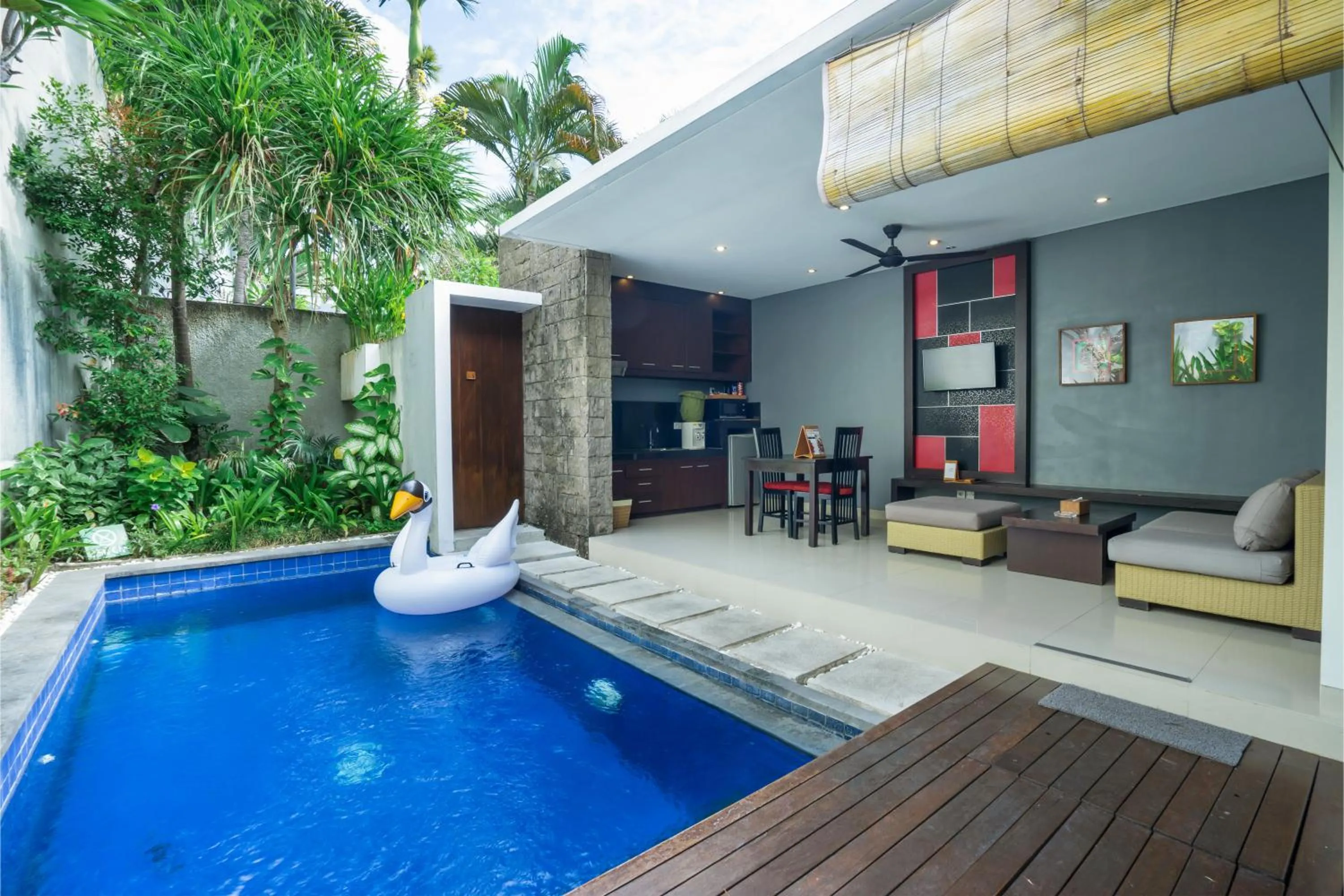 One-Bedroom Villa with Private Pool in Samaja Beachside Villas