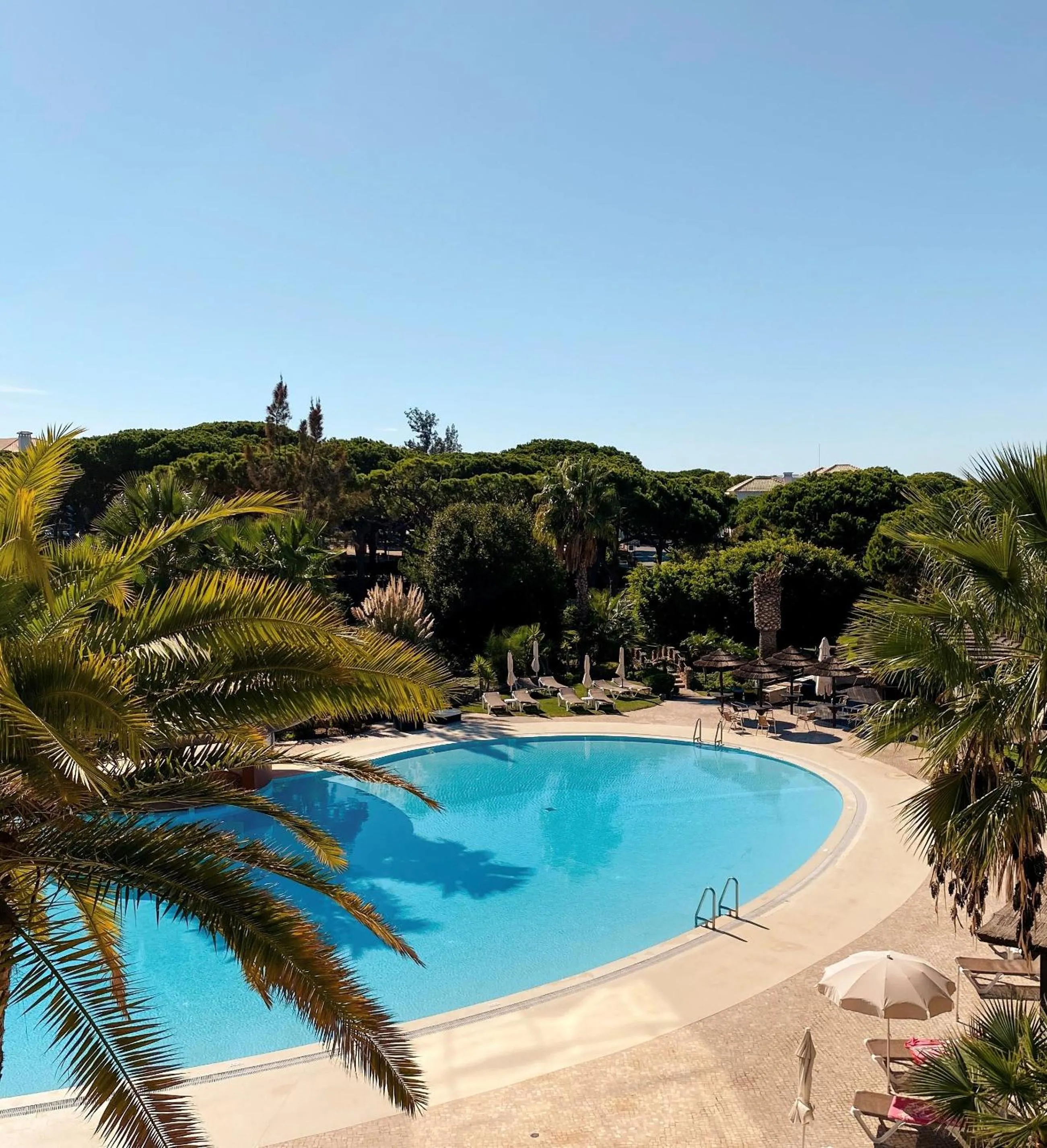 Double or Twin Room with Pool View in Falésia Hotel - Adults Only