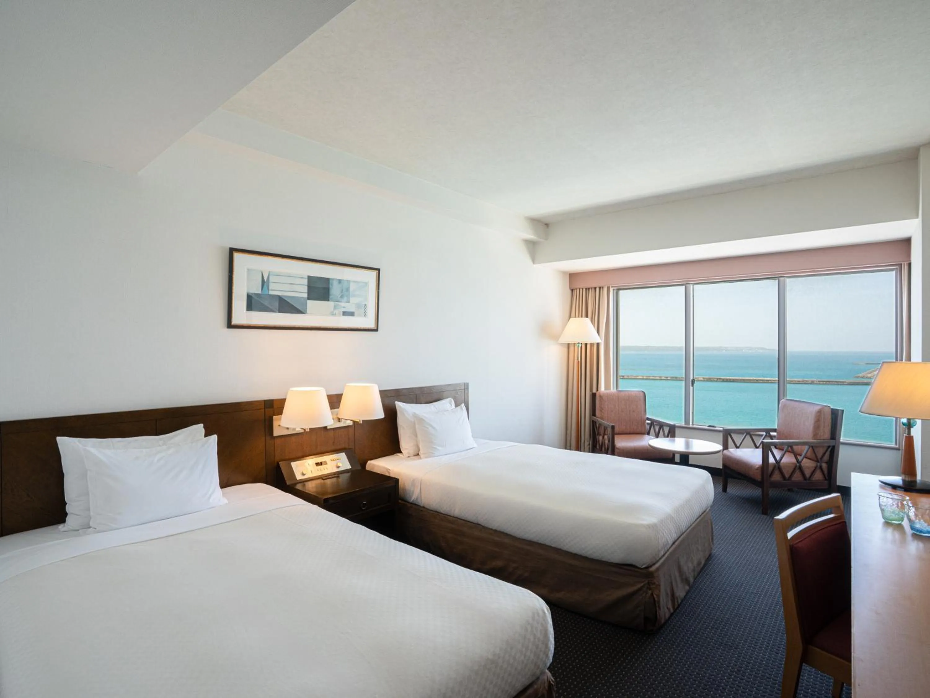 Standard Twin Room -Ocean View in Hotel Atollemerald Miyakojima